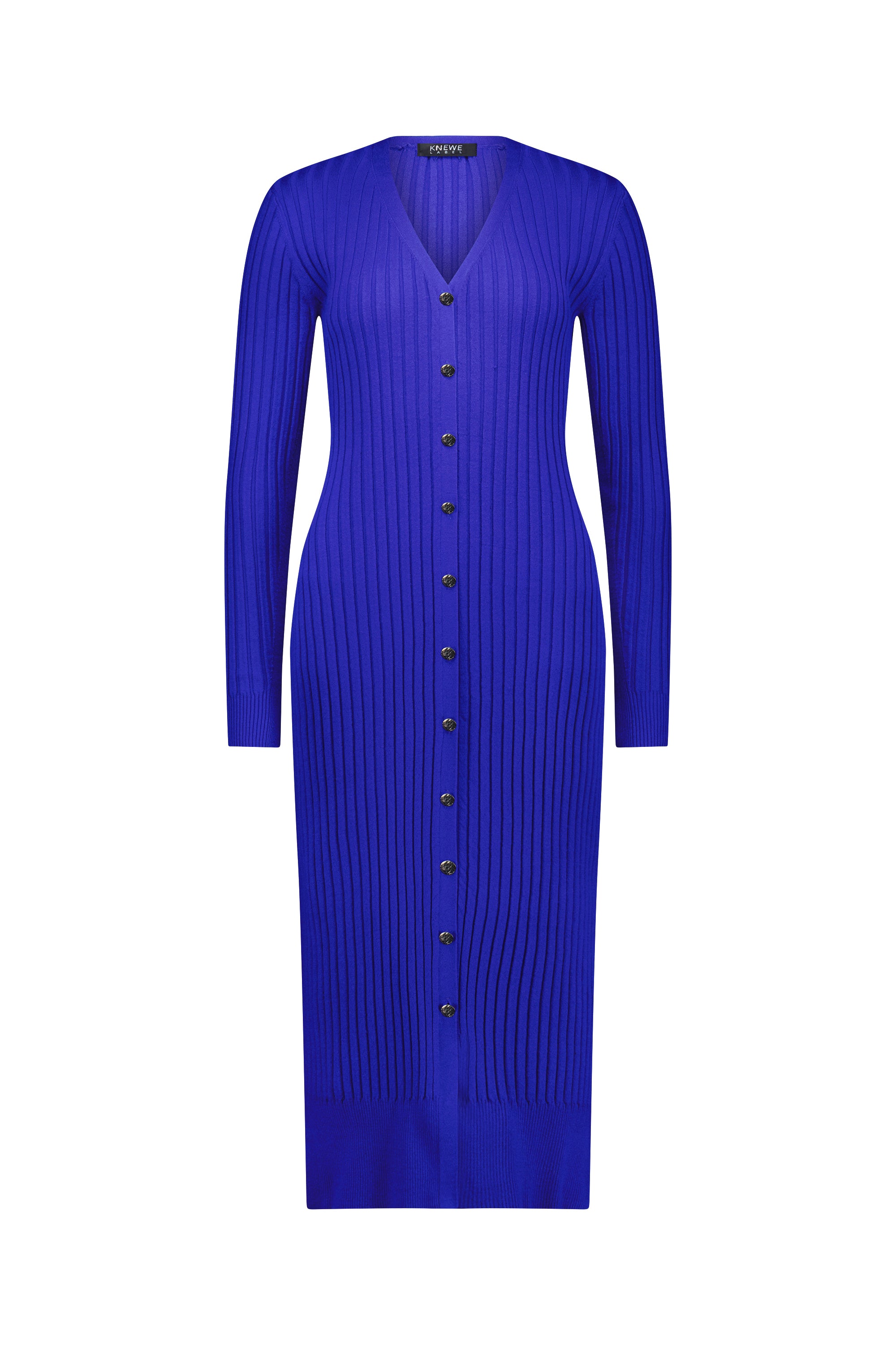 K1040 Electric Blue - Roma Dress - Knewe Label
