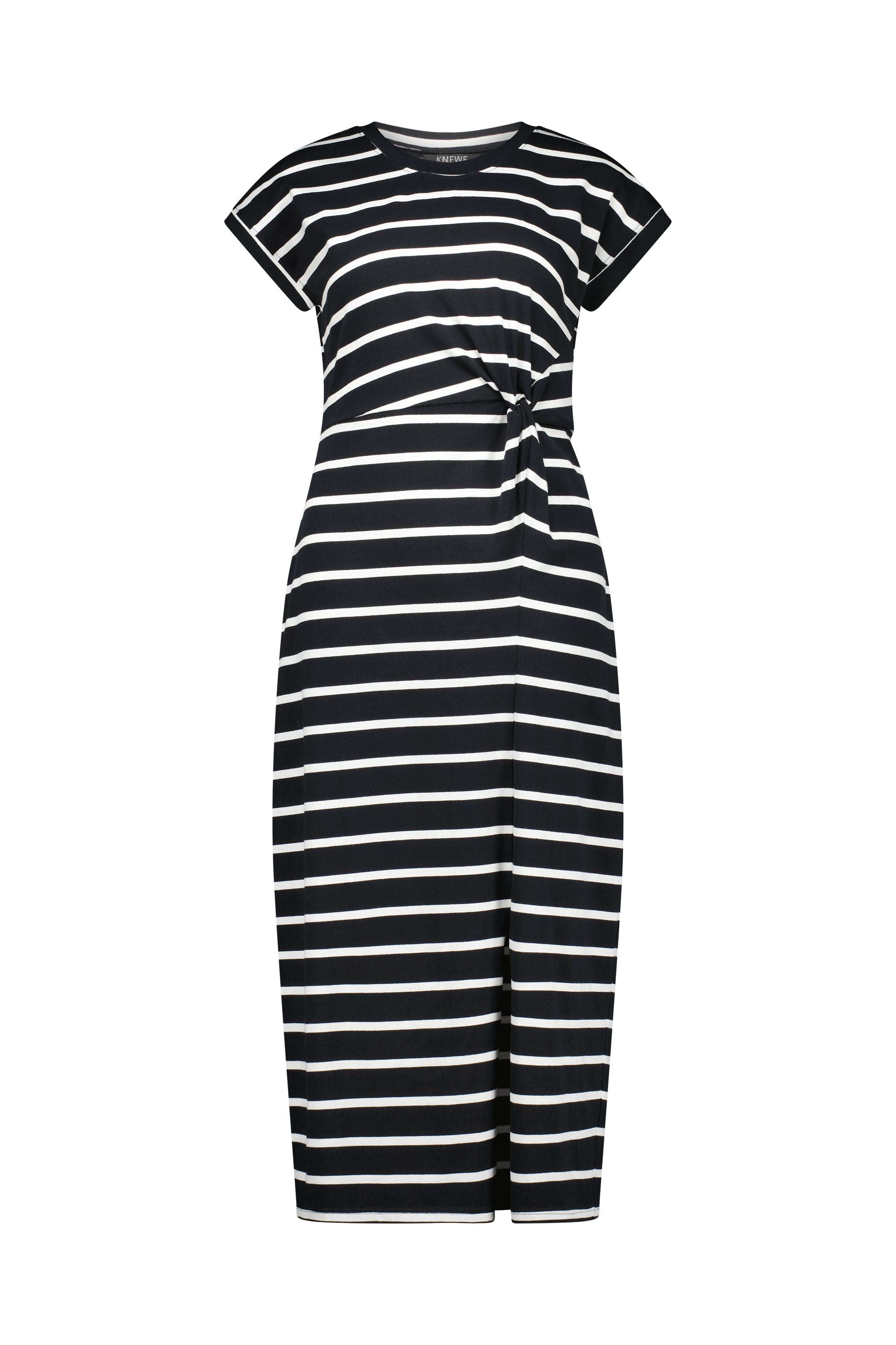 K1047 Black Stripe - Parker Dress - Knewe Label