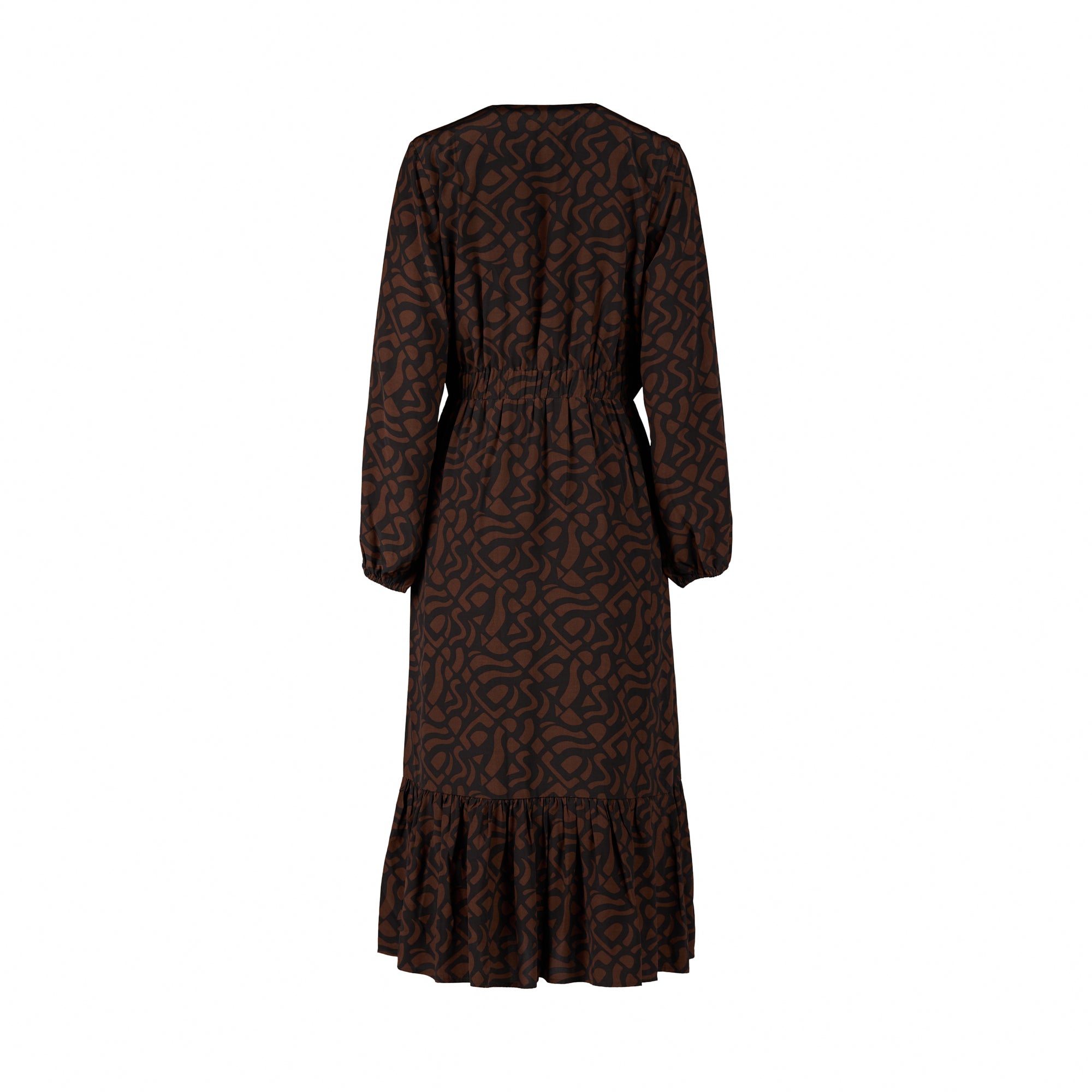 K1057 Jolene Dress - Mocha - Knewe Label