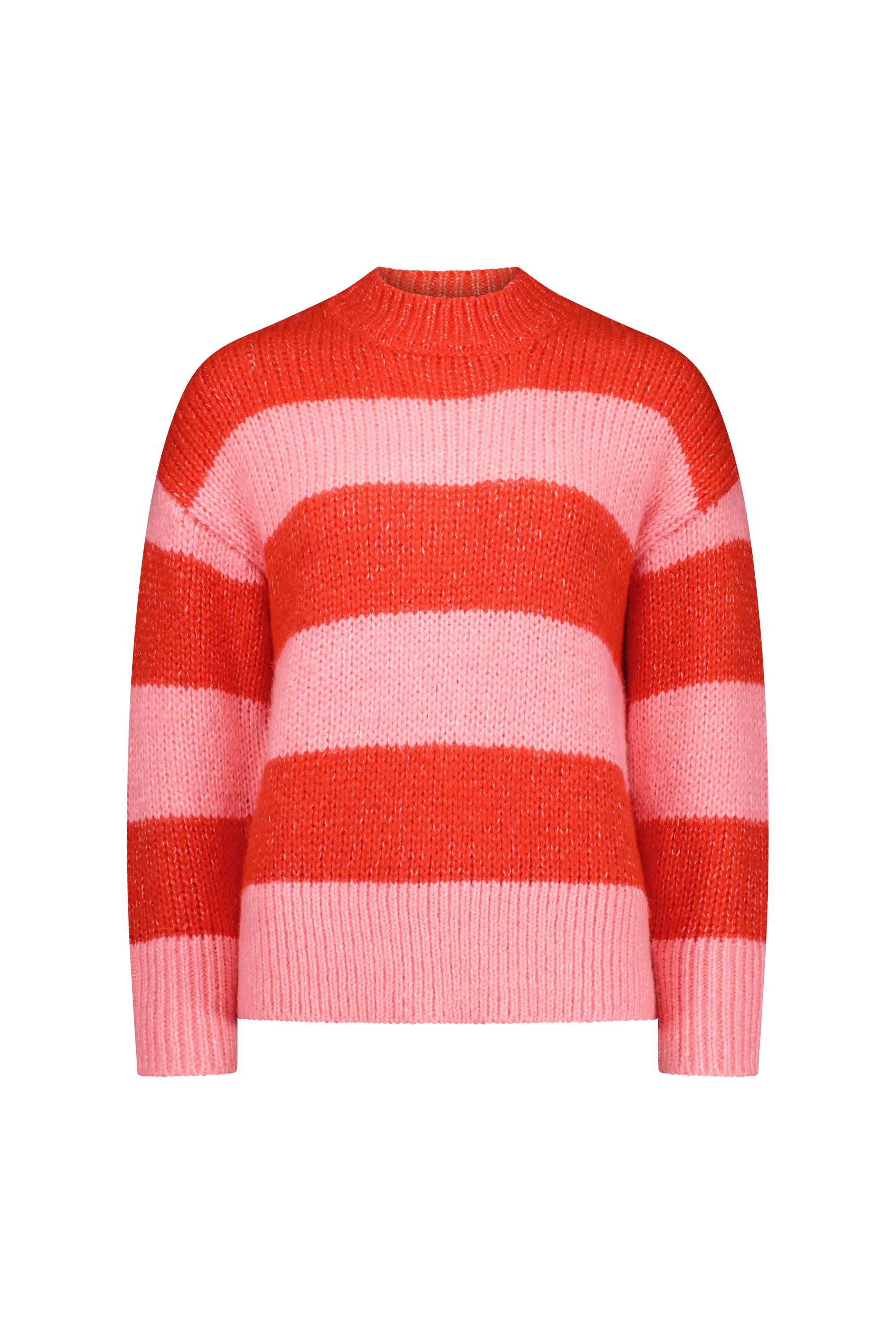 K2025 Pink/Red - Alexa Sweater - Knewe Label