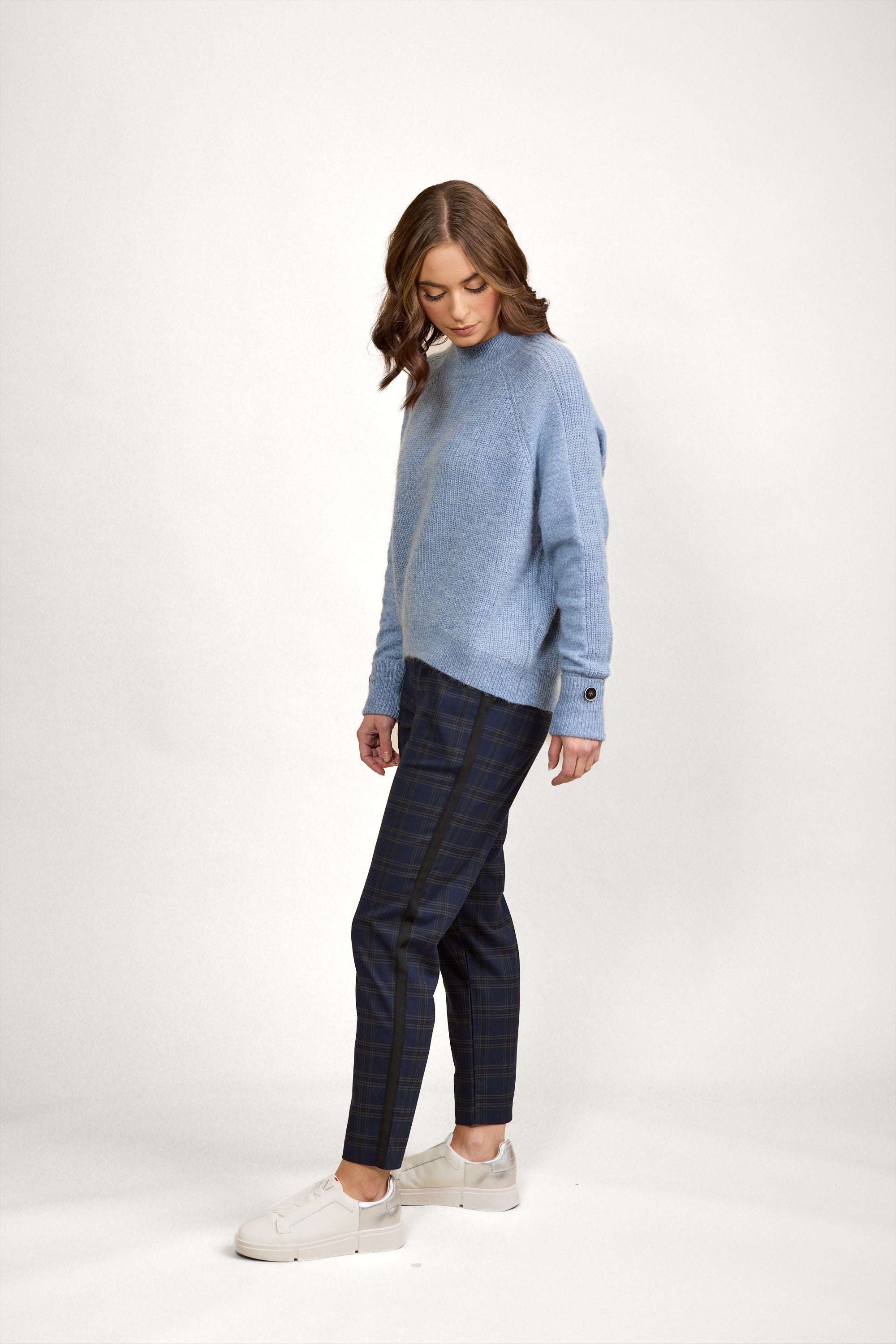 K2028 Mia Sweater - Sky Blue - Knewe Label