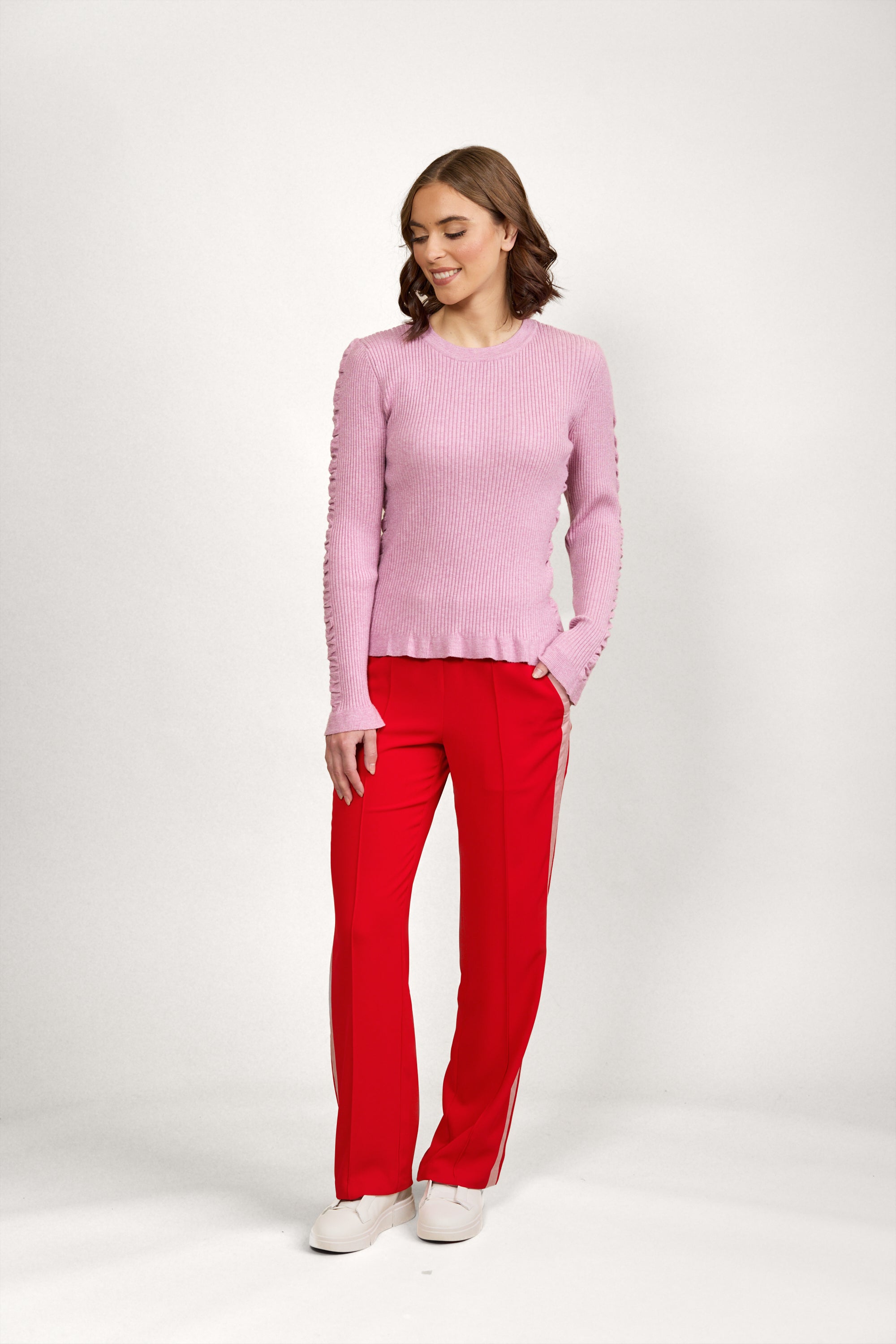 K2031 Luxe Sweater - Rose - Knewe Label
