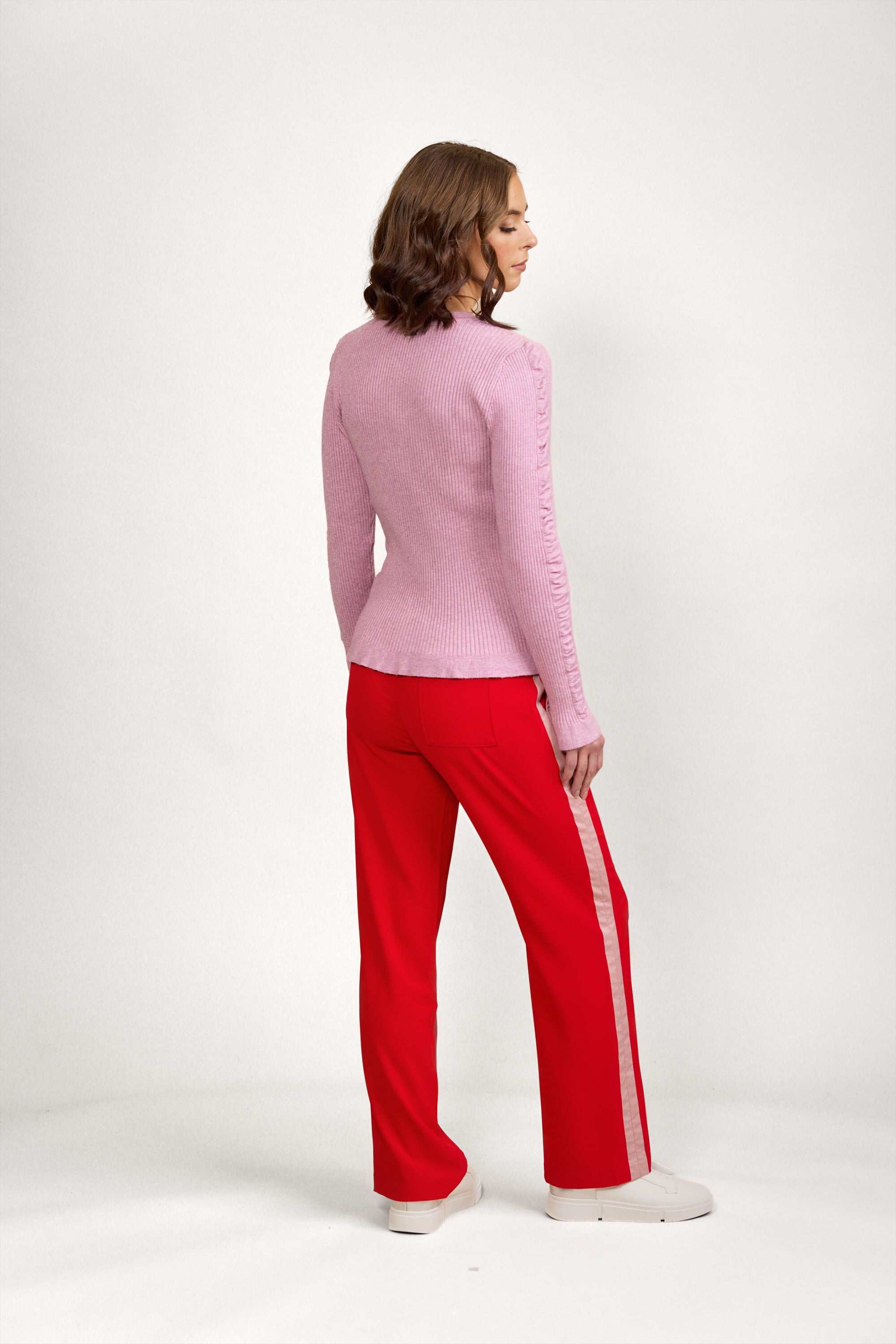 K2031 Luxe Sweater - Rose - Knewe Label