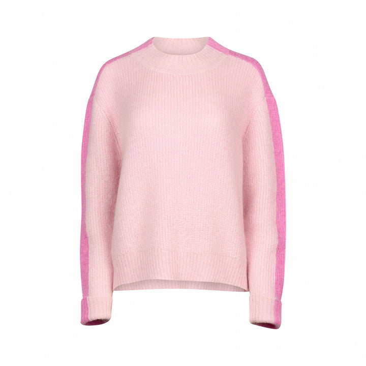 K2033 Two Tone Sweater - Candyfloss - Knewe Label