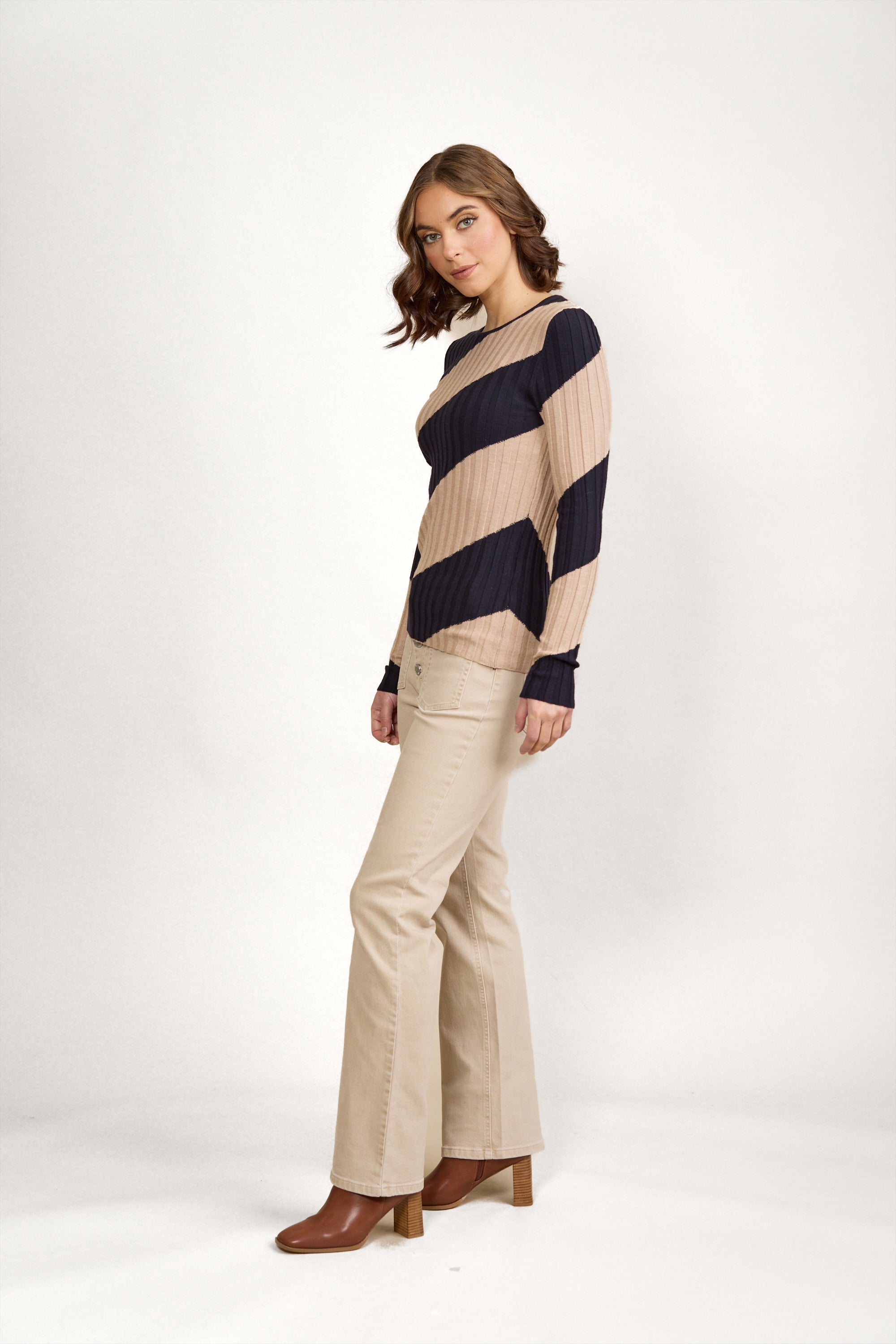 K2038 Felix Sweater - Ink/Twig - Knewe Label