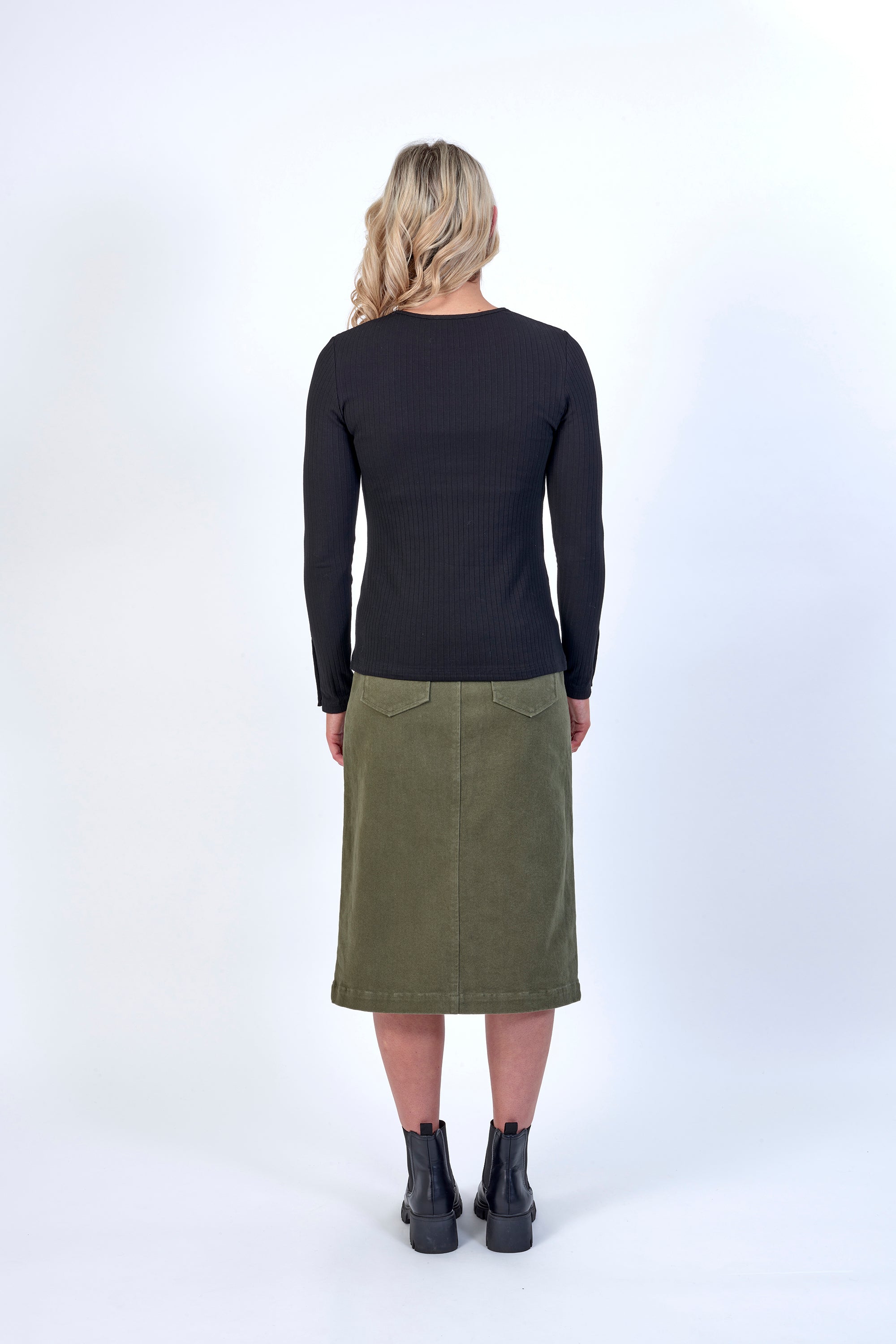 K3048 Black - Virgo Top - Knewe Label