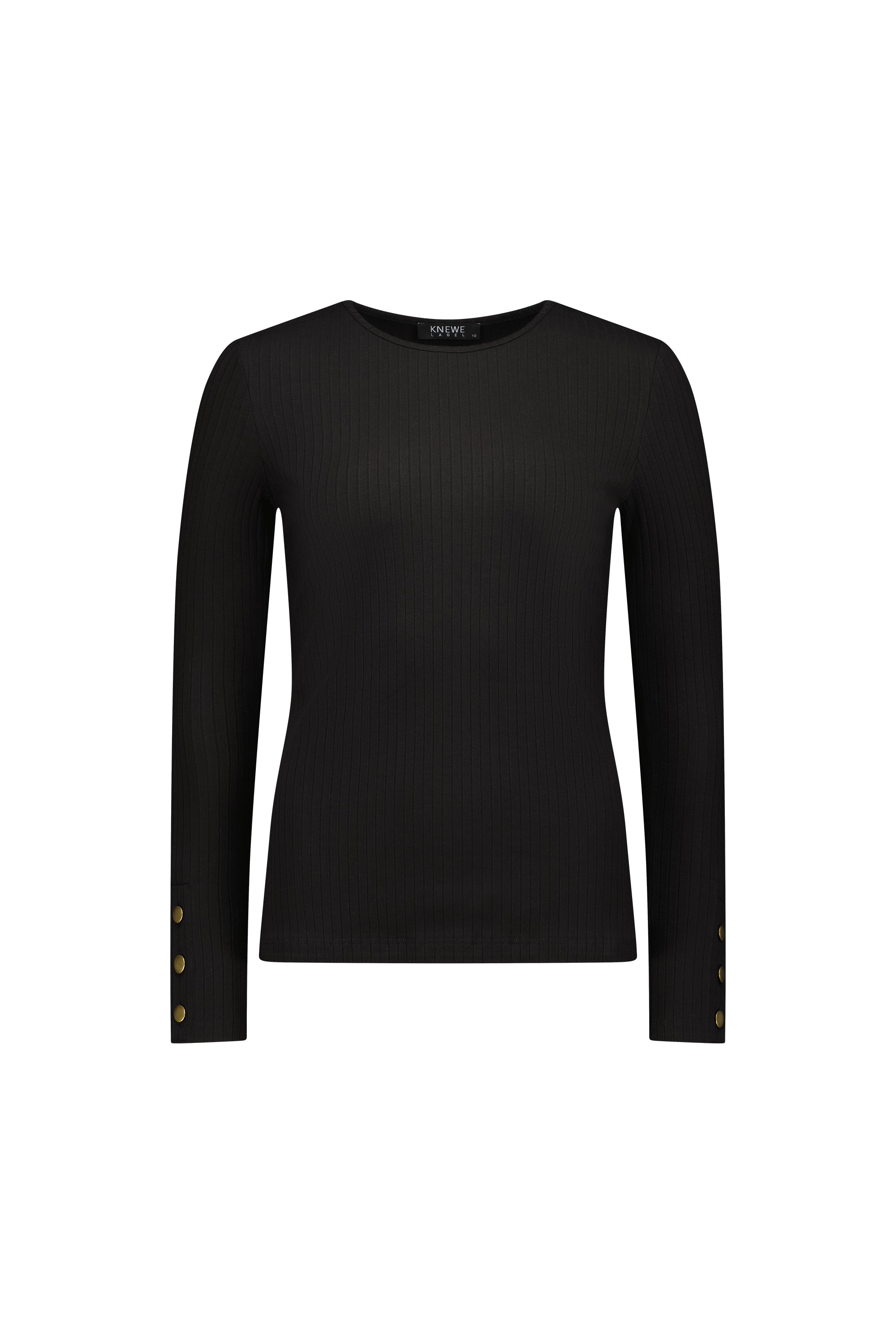 K3048 Black - Virgo Top - Knewe Label