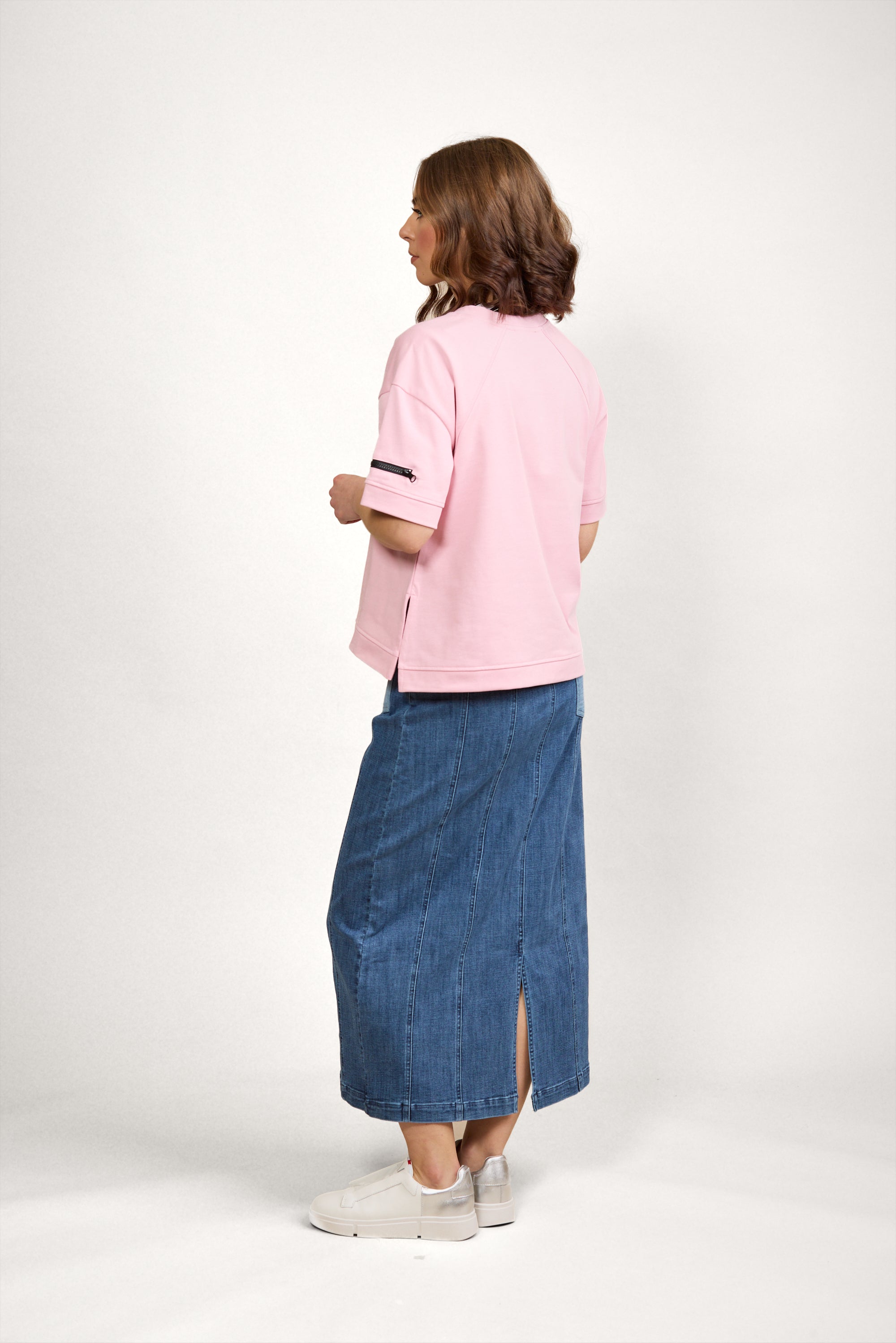 K3056 Bolt Tee - Rose - Knewe Label