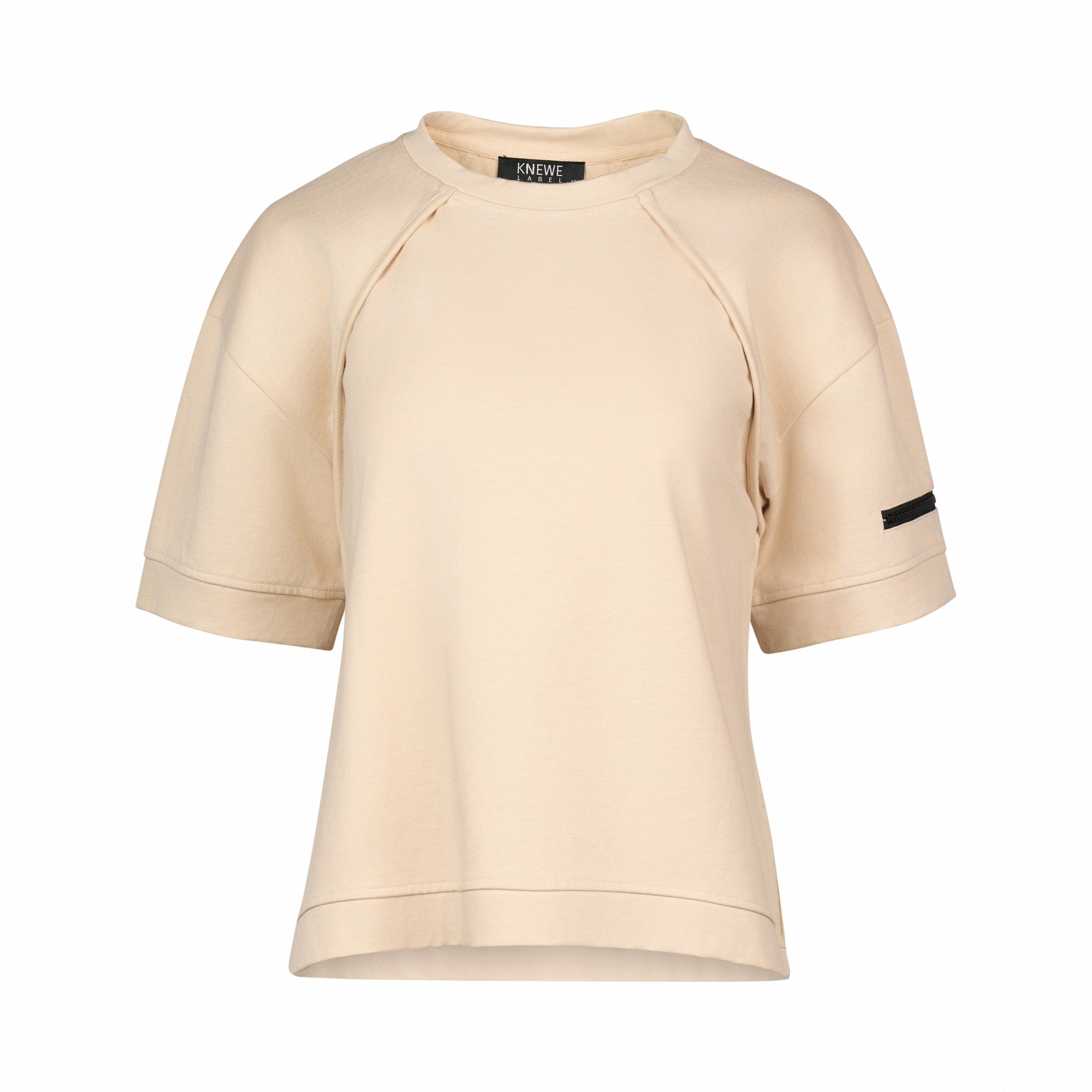 K3056 Bolt Tee - Stone - Knewe Label