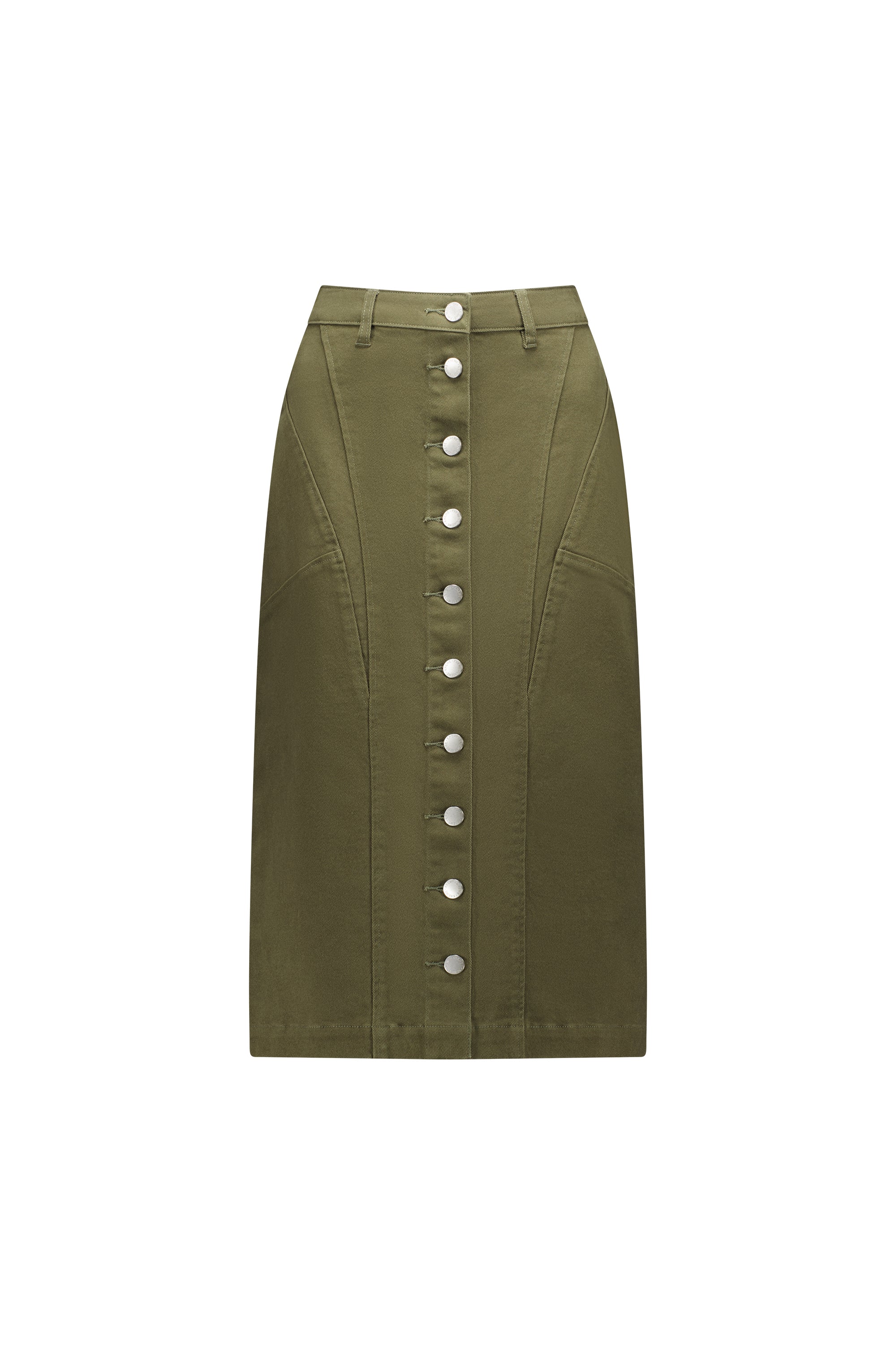 K4028 Khaki - Koa Skirt - Knewe Label