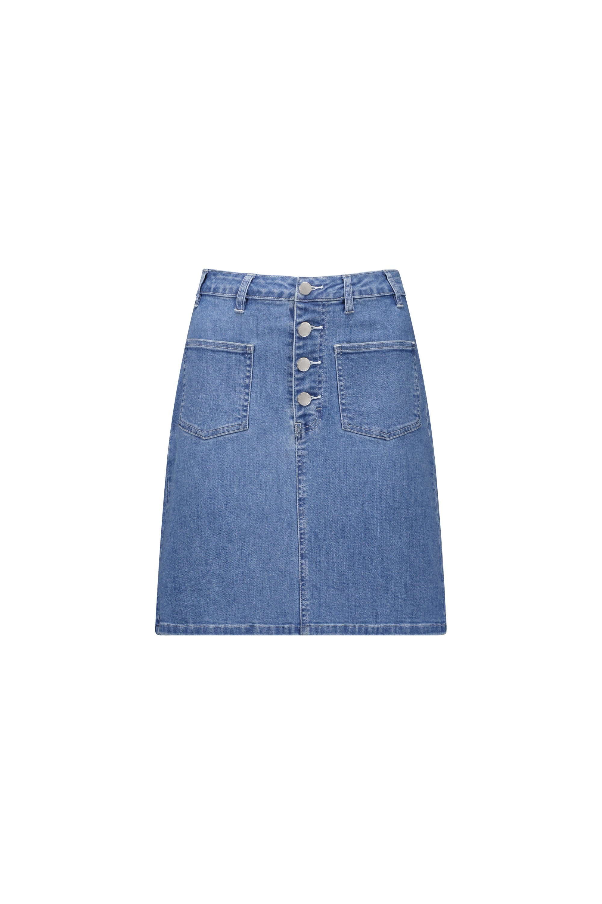K4029 Palm Blue - Potter Skirt - Knewe Label