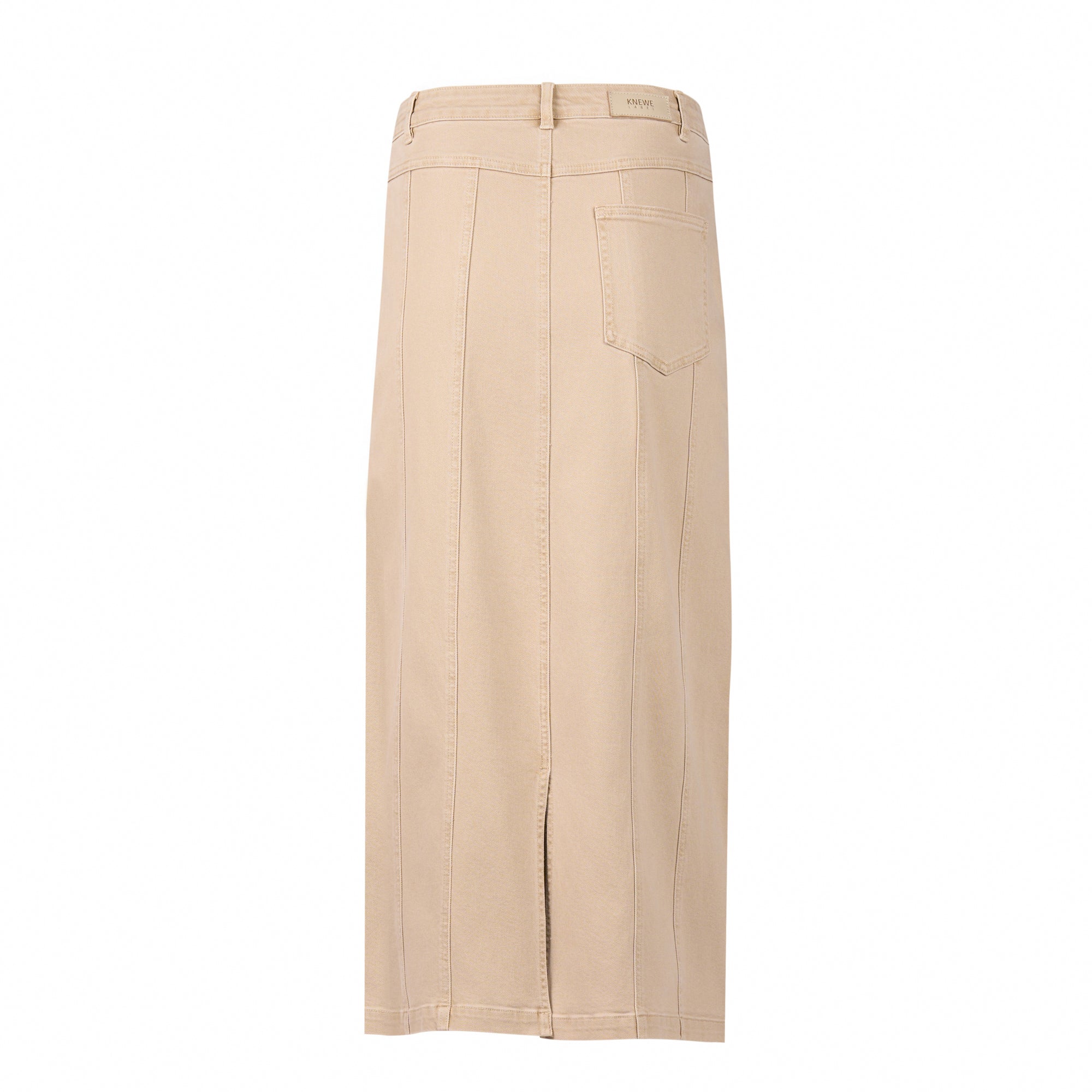 K4032 Cooper Skirt - Oat Denim - Knewe Label