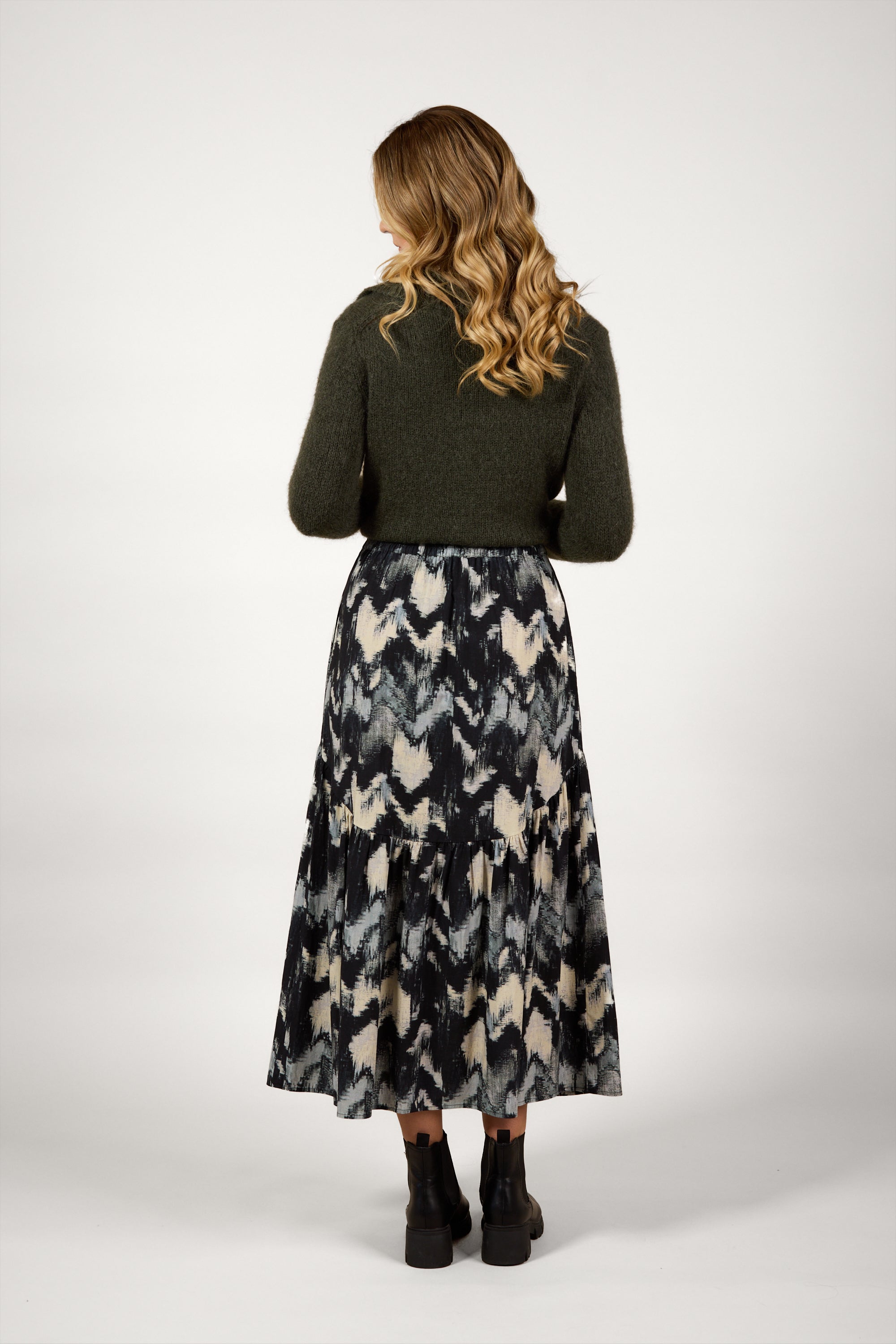 K4035 Milan Skirt - Saint - Knewe Label