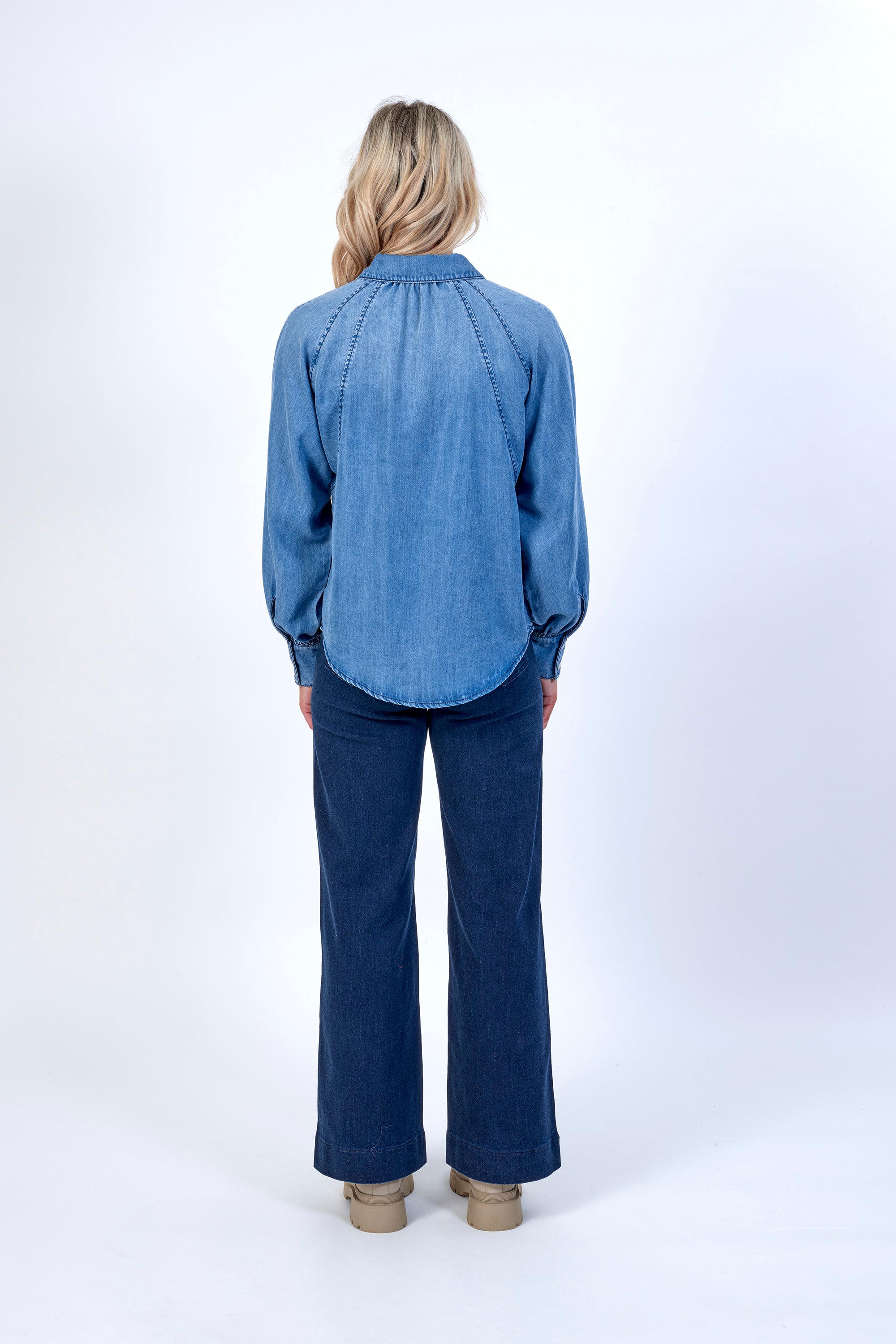 K5072 Blue Wash - Hope Shirt - Knewe Label