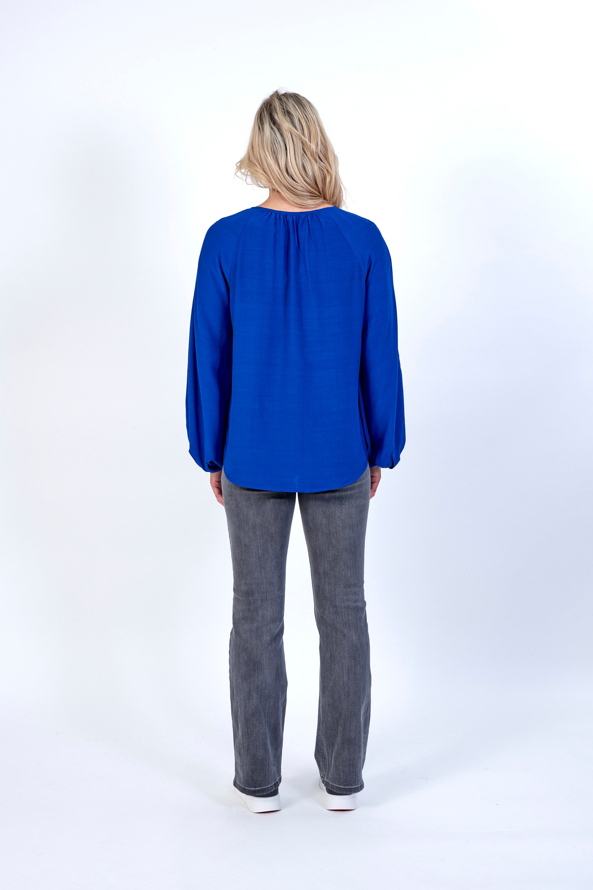 K5076 Electric Blue - Victoria Top - Knewe Label
