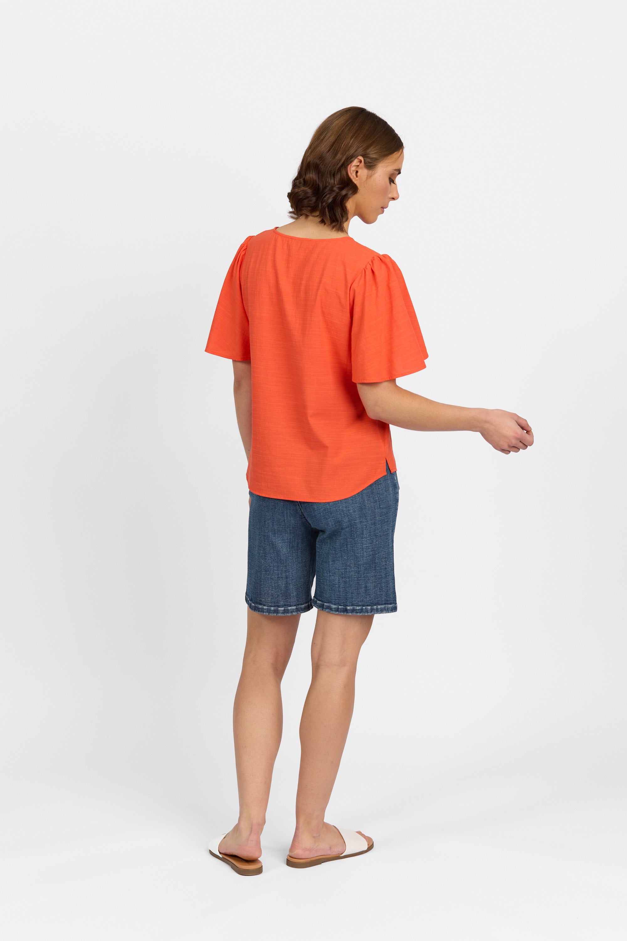 K5077C Melon - Hour Top - Knewe Label