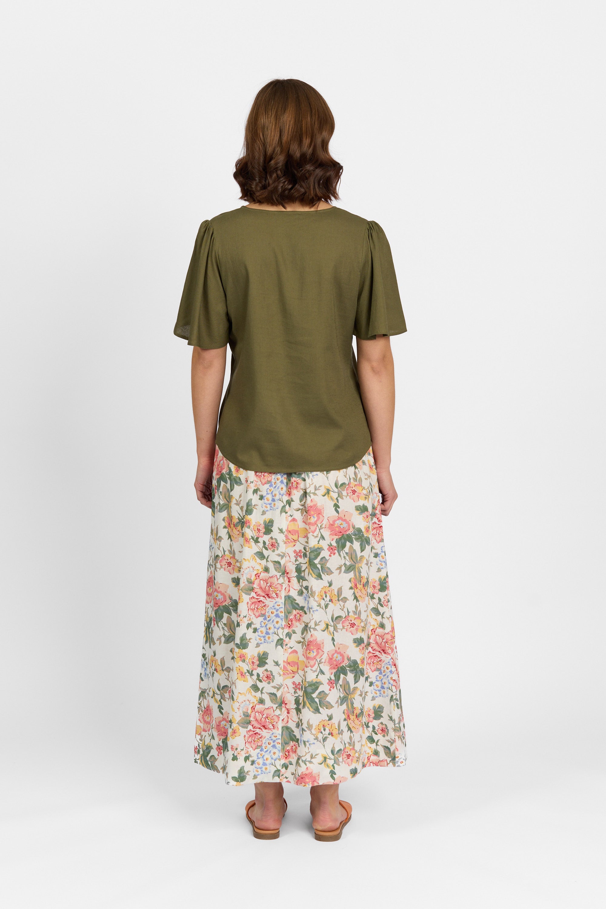 K5077 Olive - Hour Top - Knewe Label