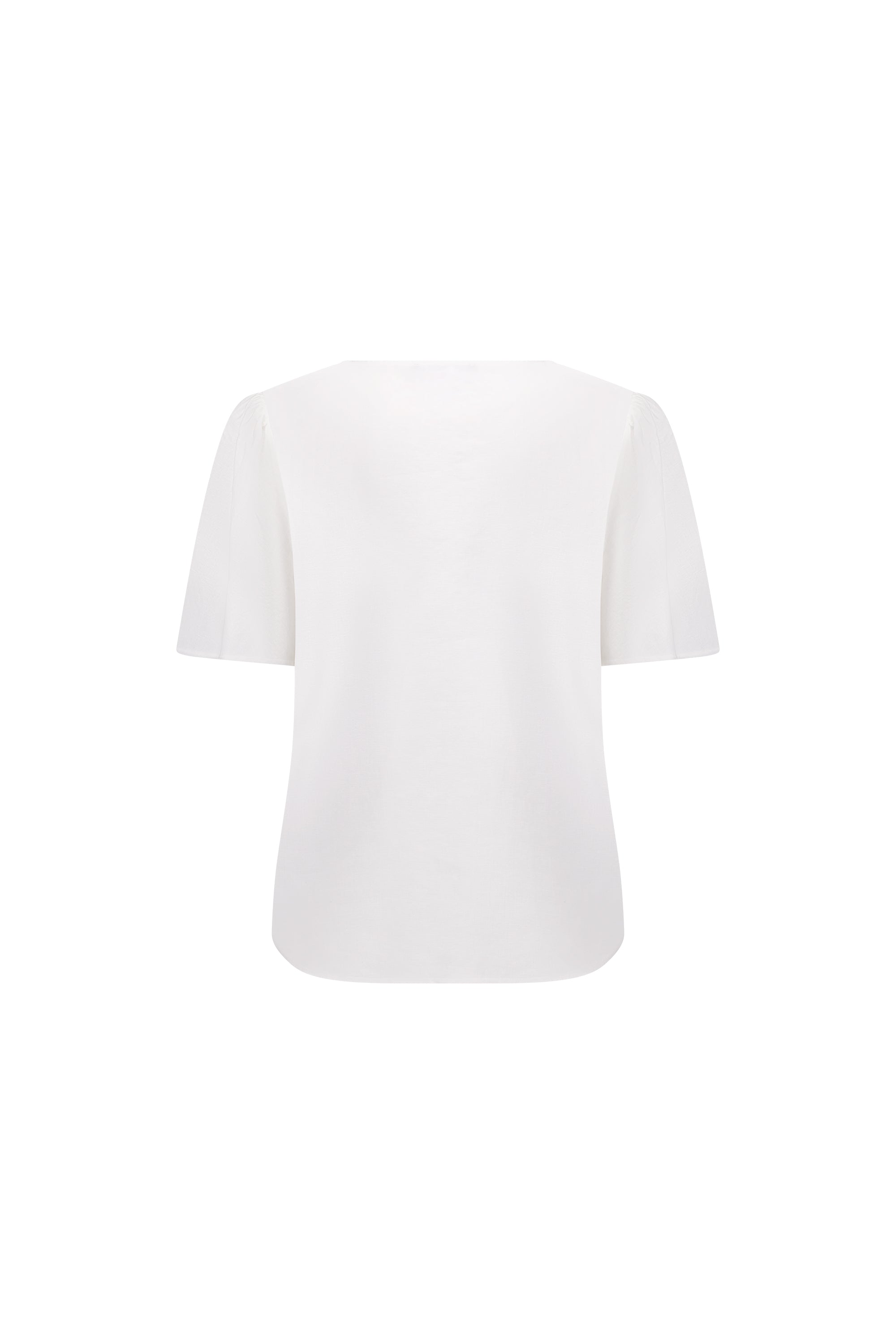 K5077 White - Hour Top - Knewe Label