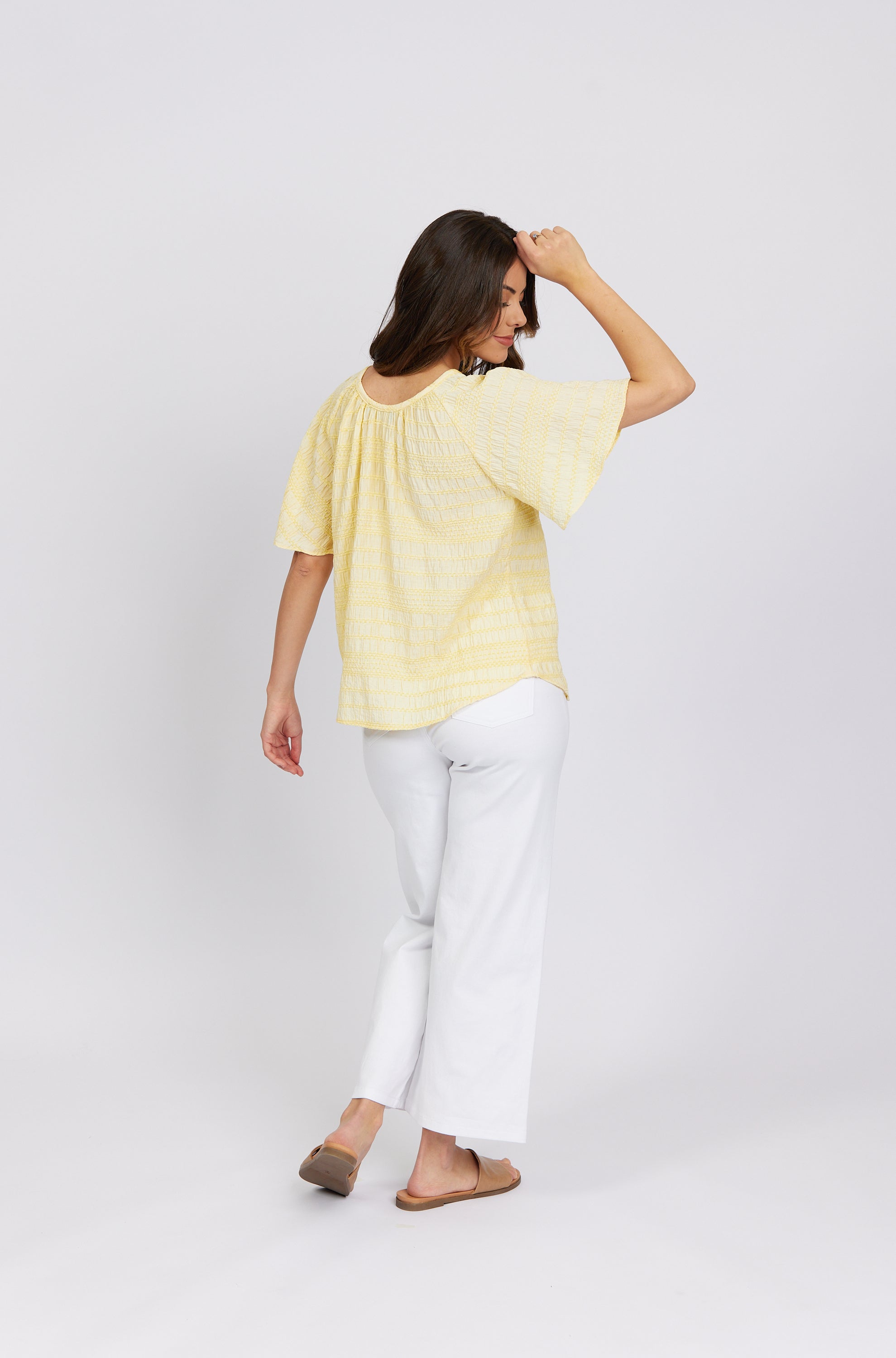 K5083 Lemon - Hazel Top - Knewe Label
