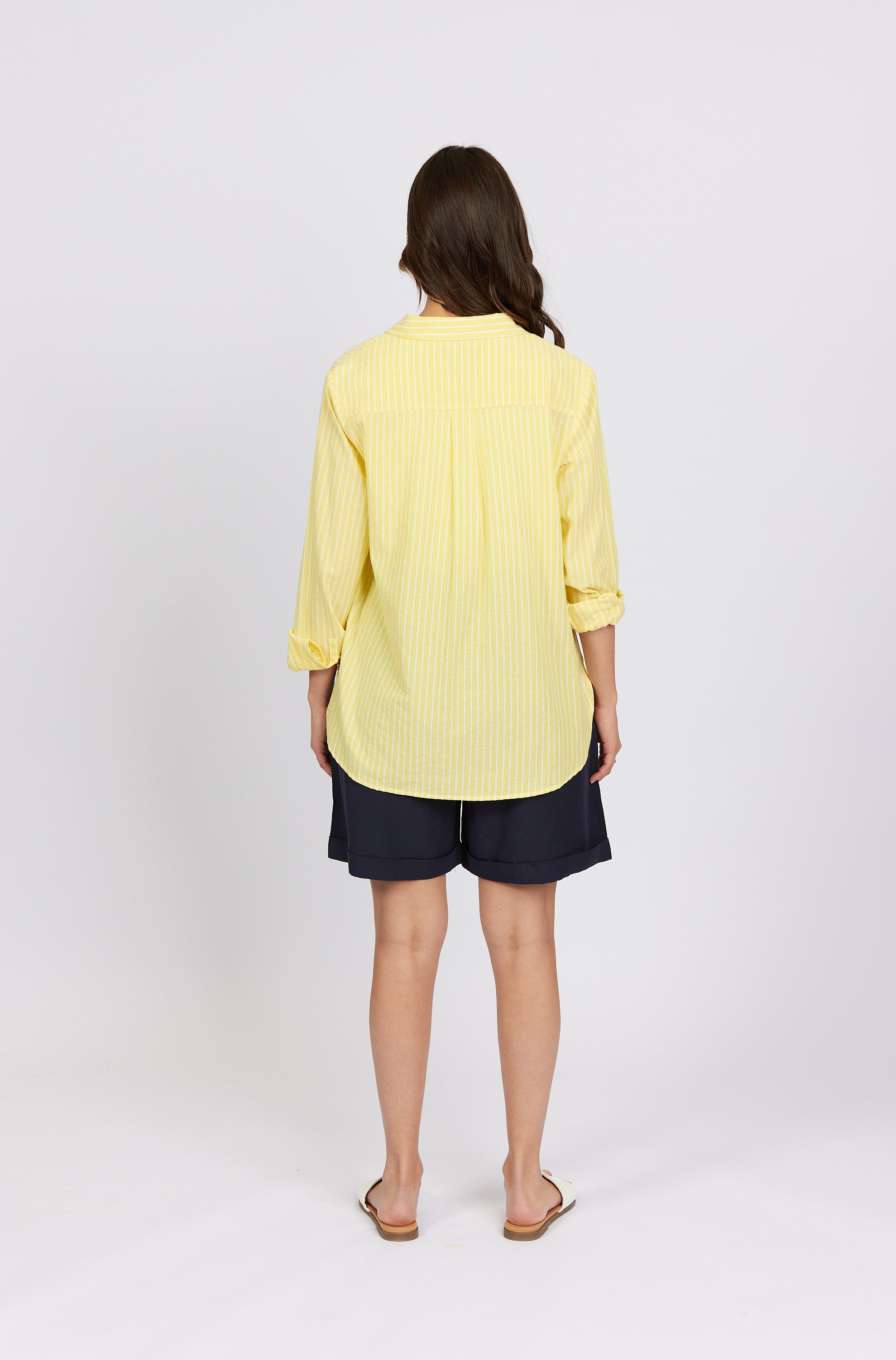 K5088 Lemon Stripe - Tide Shirt - Knewe Label