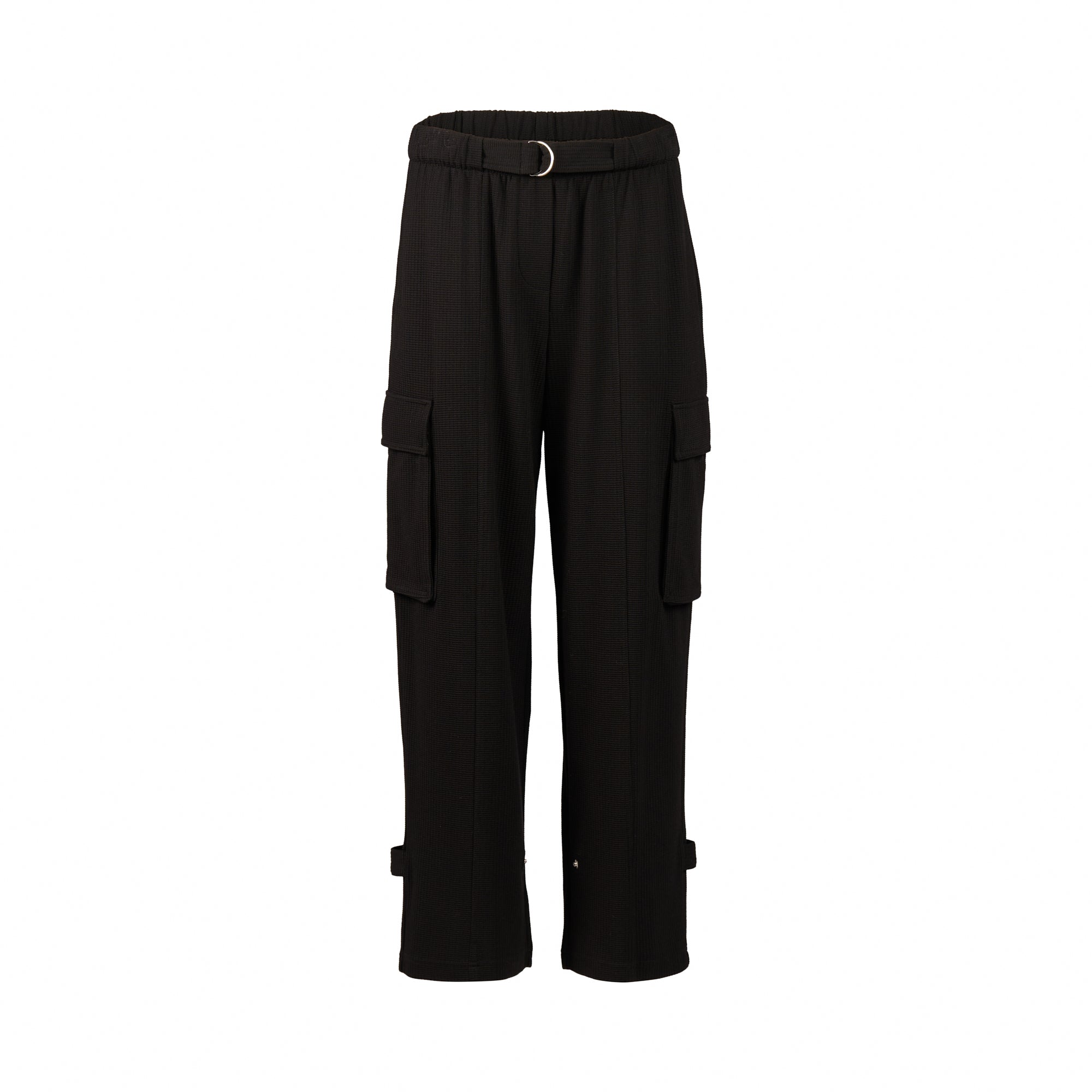 K7103 Kobe Cargo Pant - Black - Knewe Label