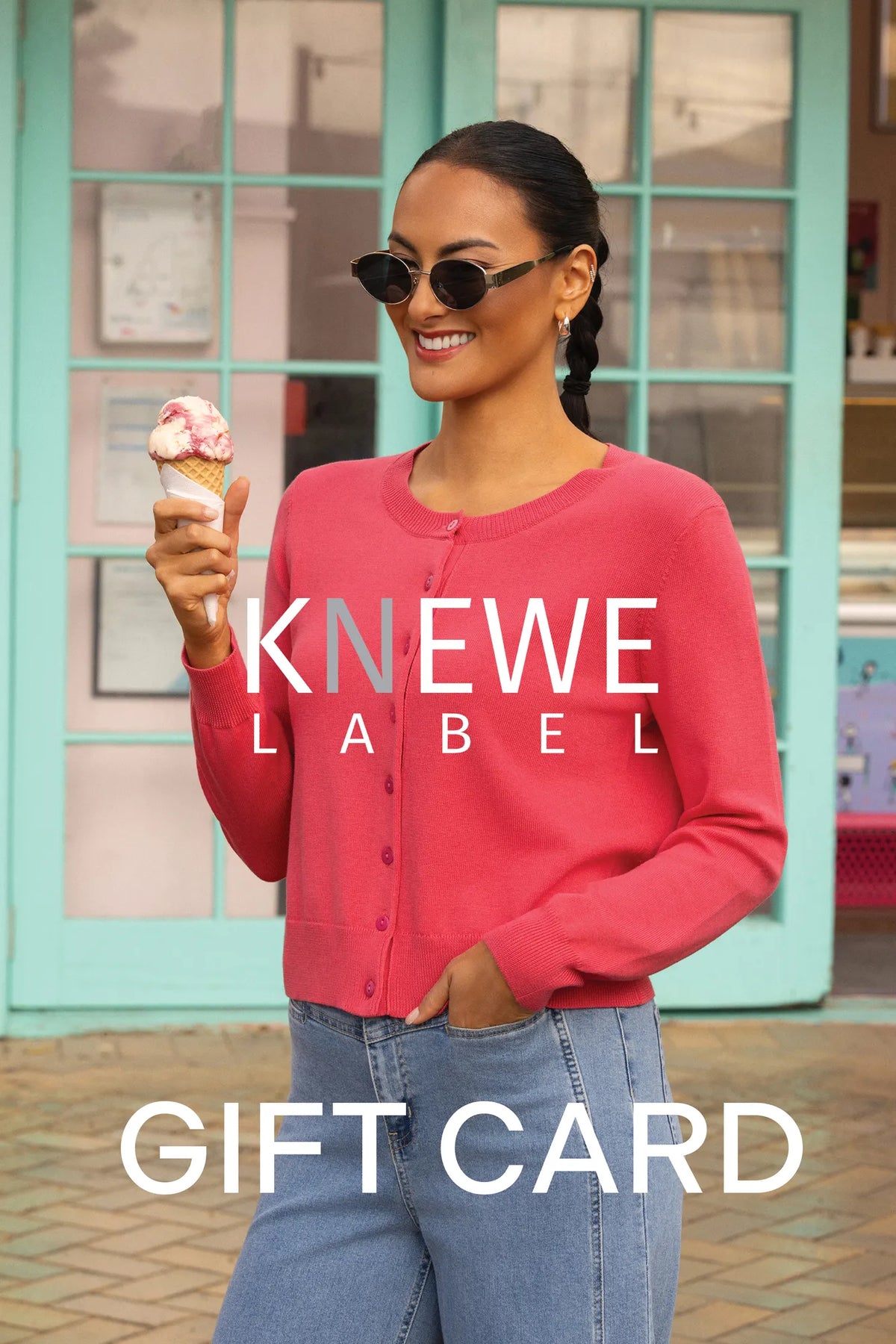 Knewe Label digital gift card for women's clothing, delivered by email