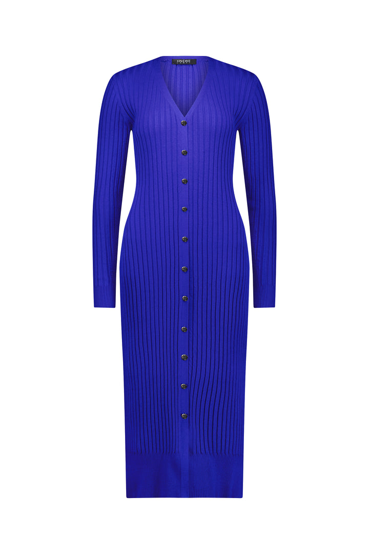 K1040 Electric Blue - Roma Dress - Knewe Label