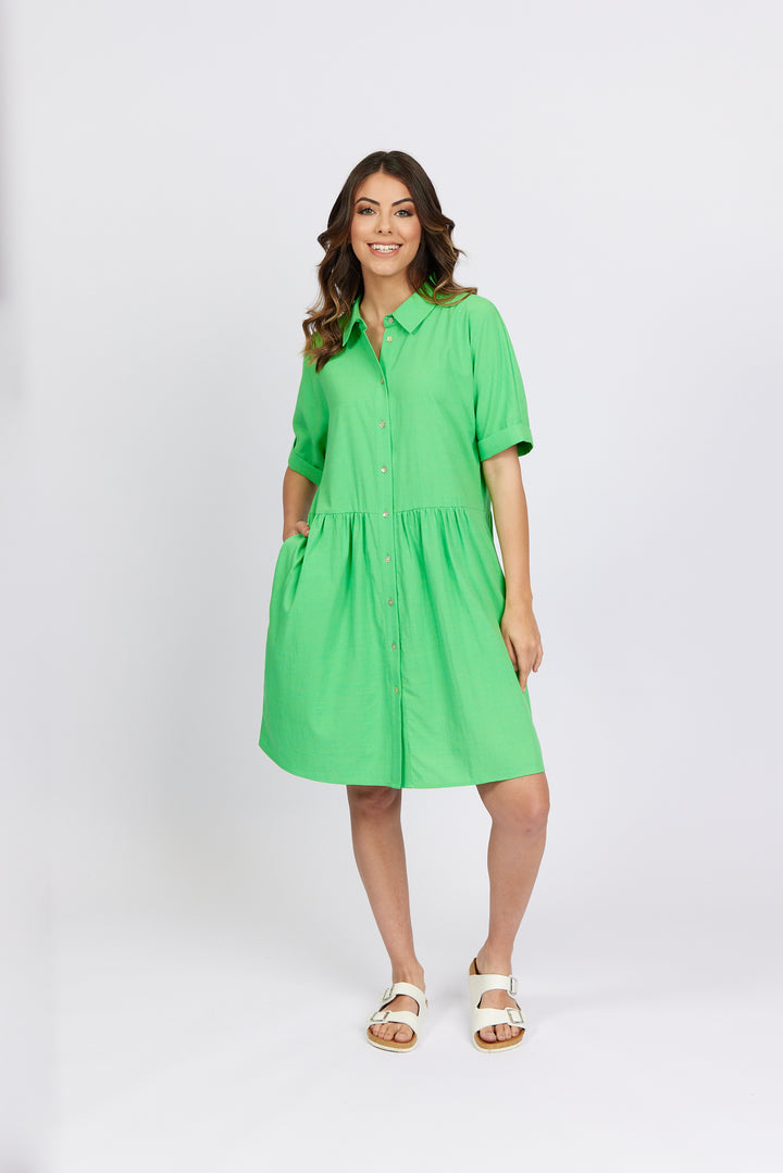 K1044 Apple - Cocoon Dress - Knewe Label