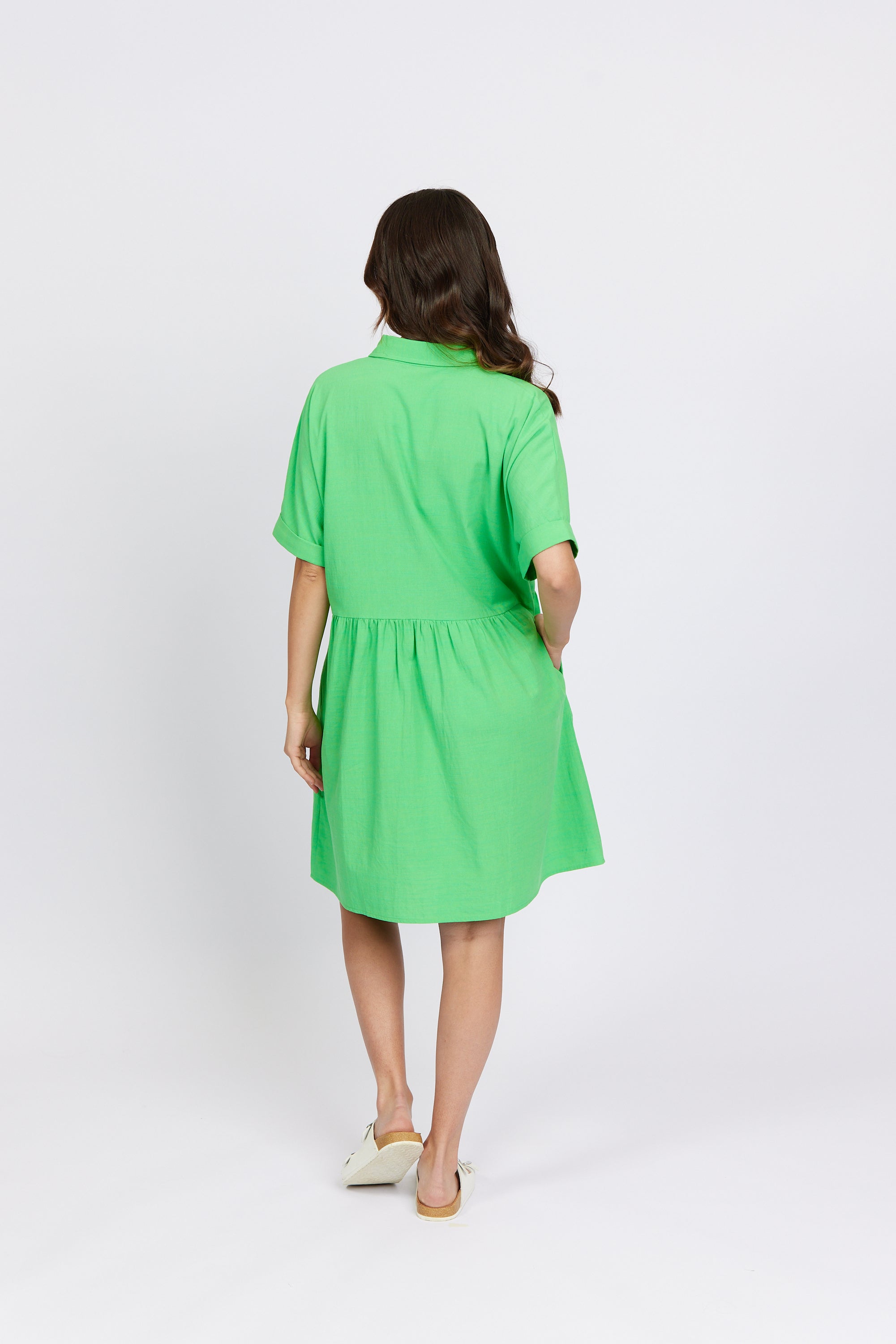 K1044 Apple - Cocoon Dress - Knewe Label