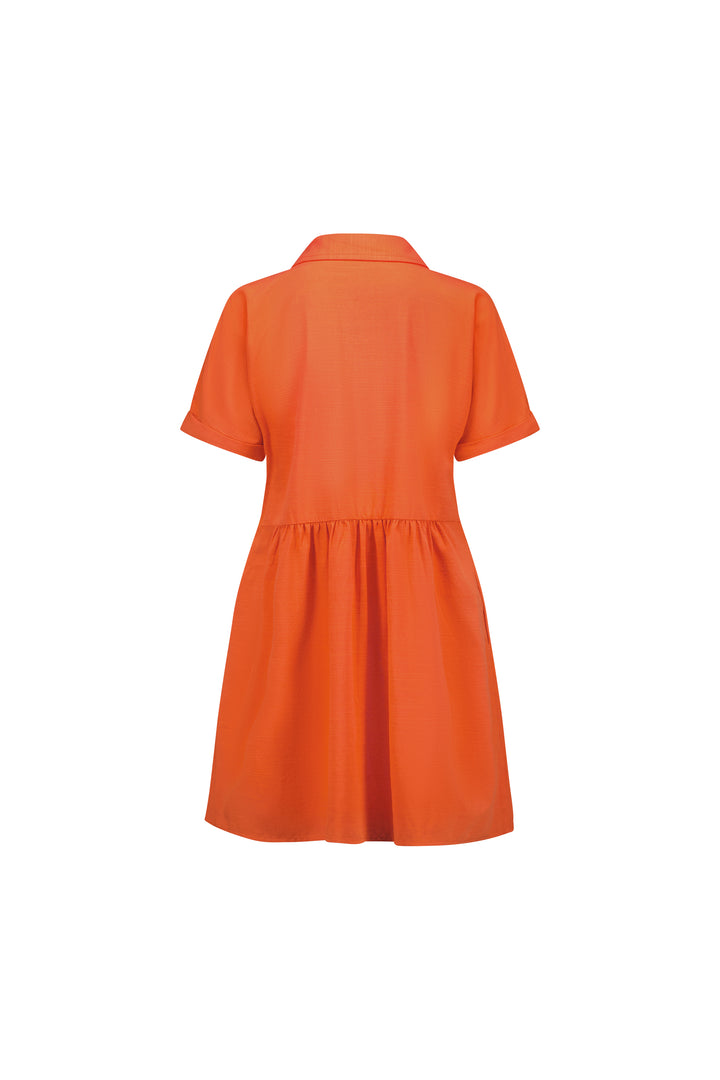 K1044 Melon - Cocoon Dress - Knewe Label