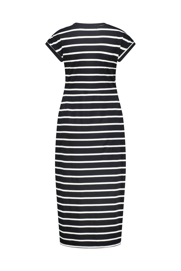K1047 Black Stripe - Parker Dress - Knewe Label