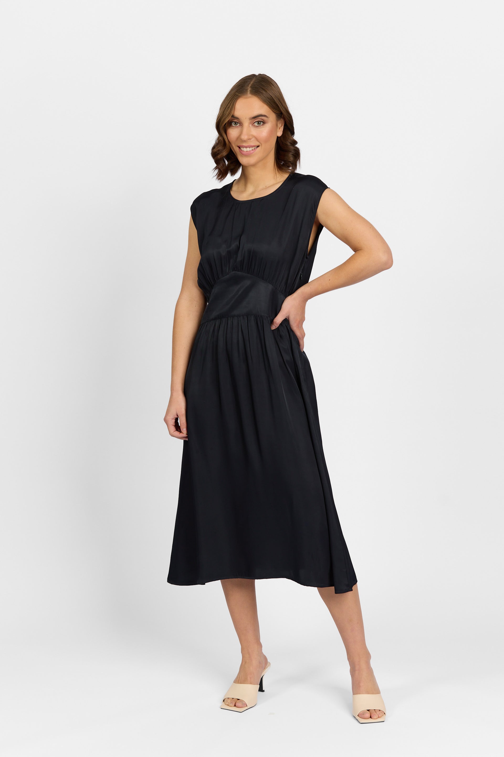 K1051 Ink - Global Dress - Knewe Label