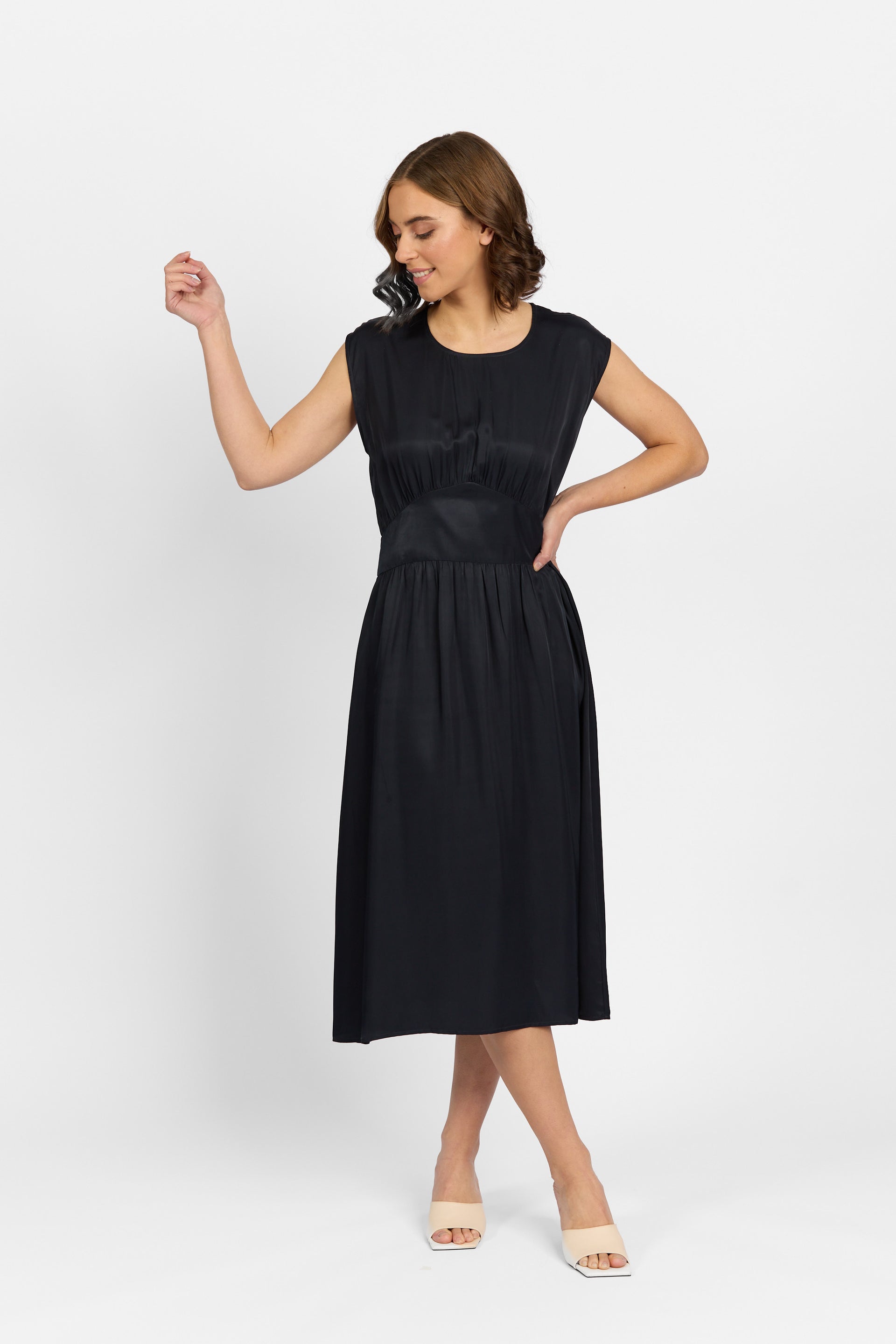 K1051 Ink - Global Dress - Knewe Label