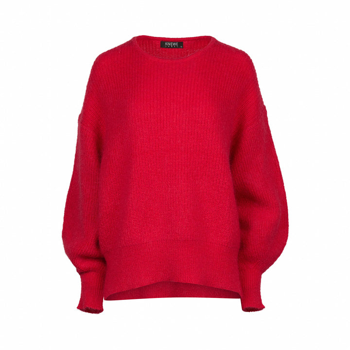 K2016A Note Sweater - Chilli - Knewe Label