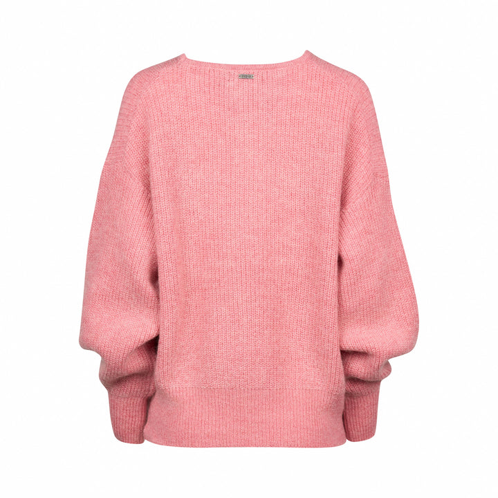 K2016A Note Sweater - Rose - Knewe Label