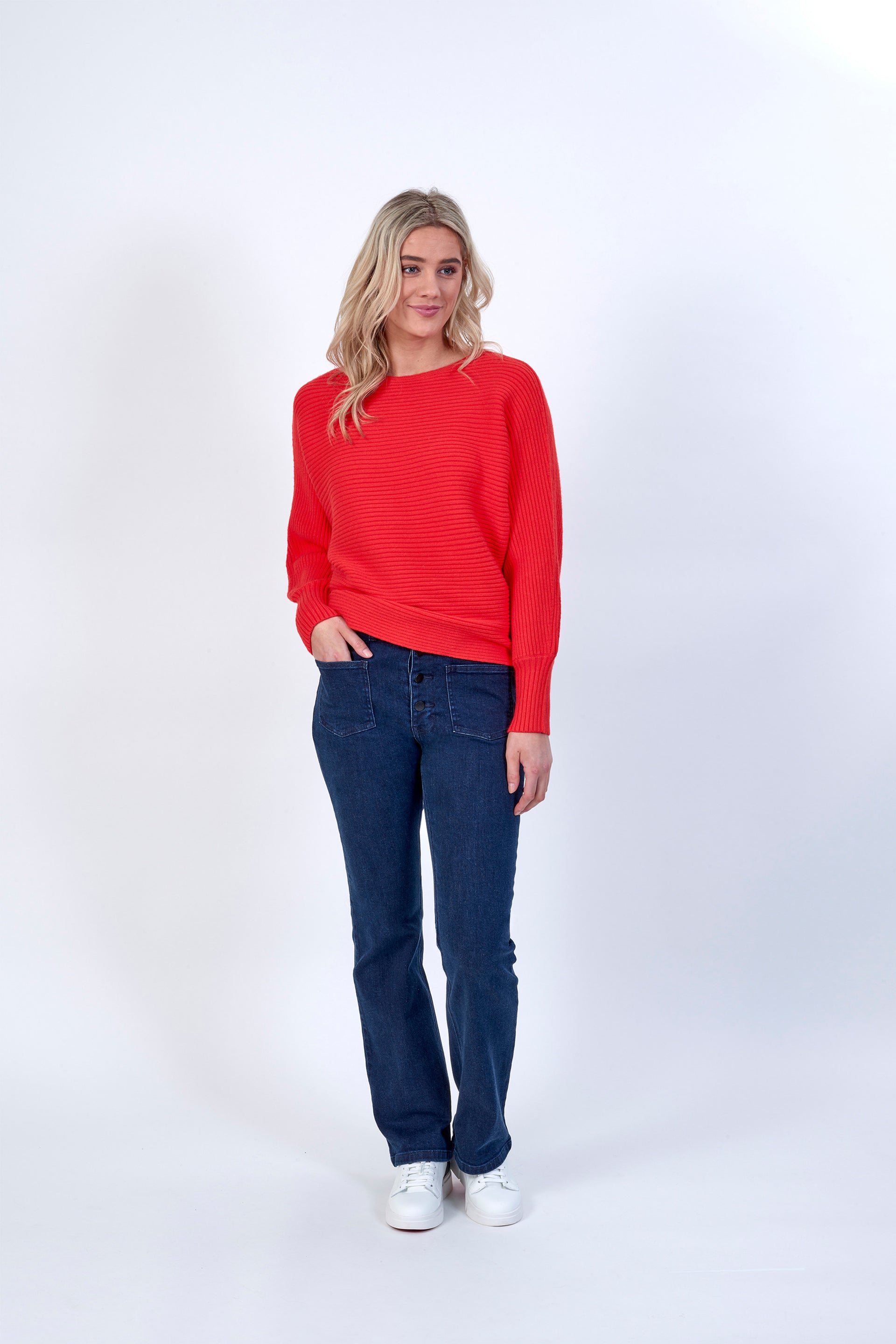 K2024 Blood Orange - Aim Sweater - Knewe Label