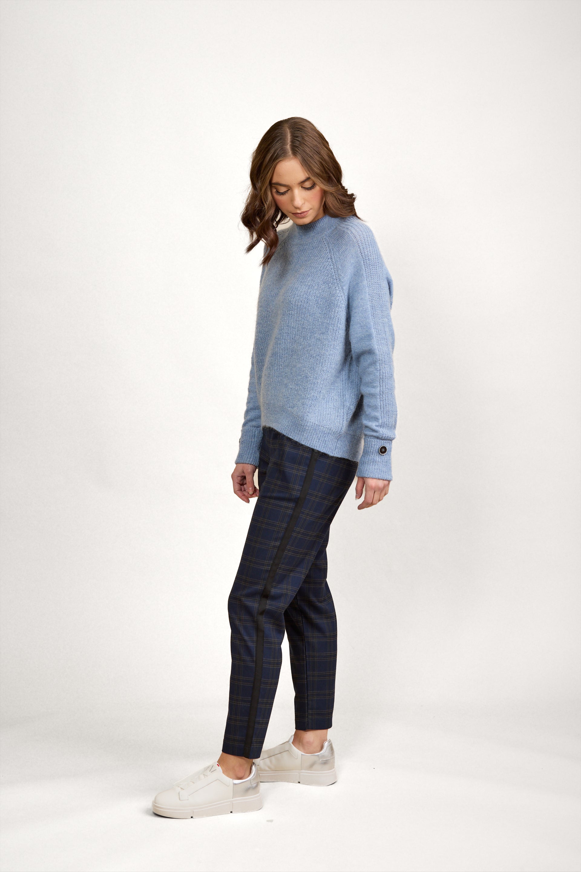 K2028 Mia Sweater - Sky Blue - Knewe Label