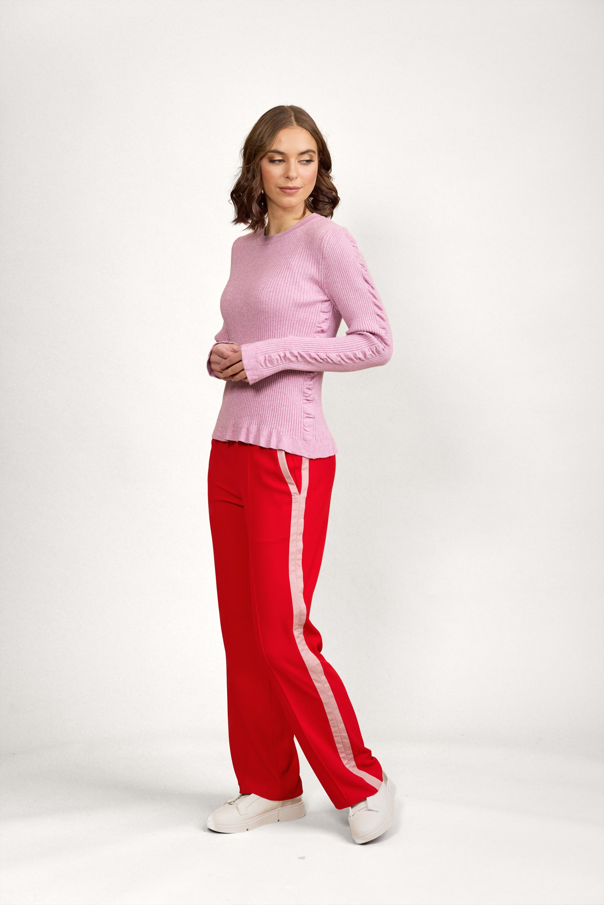 K2031 Luxe Sweater - Rose - Knewe Label