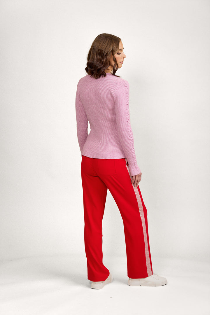 K2031 Luxe Sweater - Rose - Knewe Label