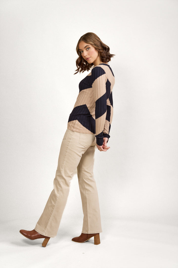 K2038 Felix Sweater - Ink/Twig - Knewe Label
