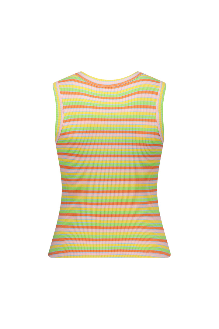 K3042 Lolly Stripe - True Tank - Knewe Label