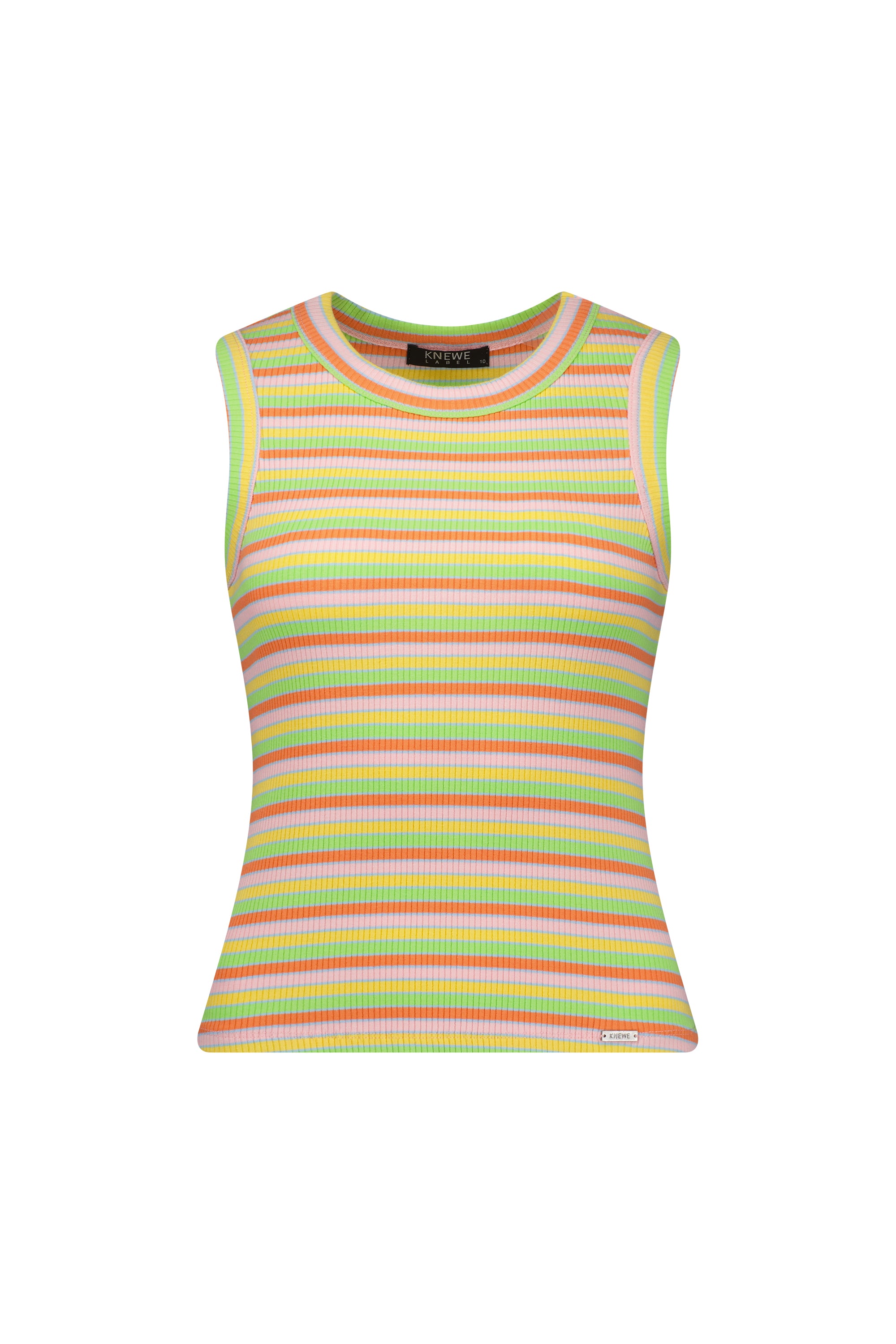 K3042 Lolly Stripe - True Tank - Knewe Label