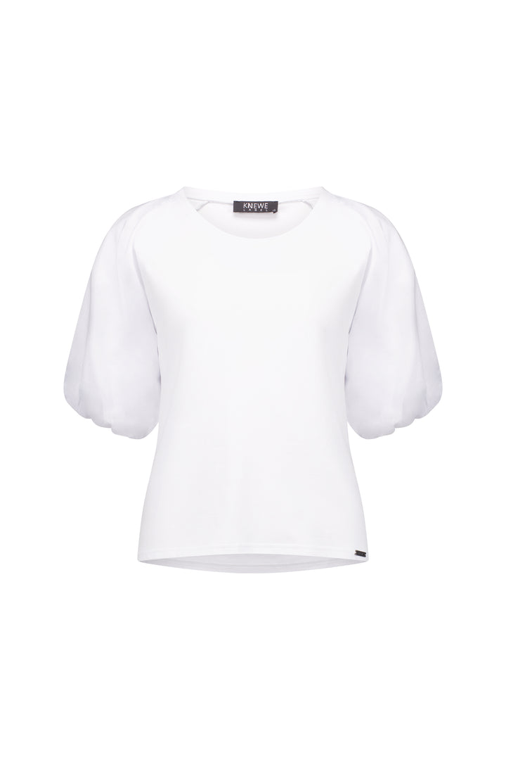 K3050 White - Zoom Top - Knewe Label