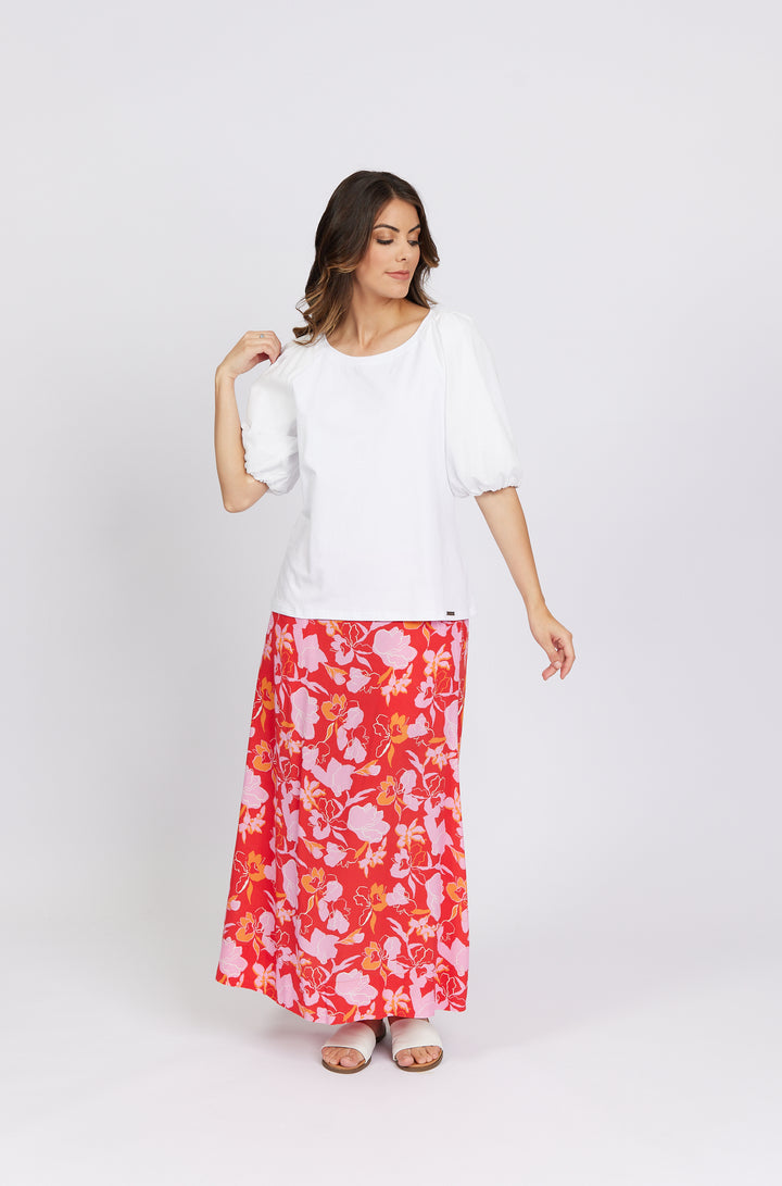 K3050 White - Zoom Top - Knewe Label
