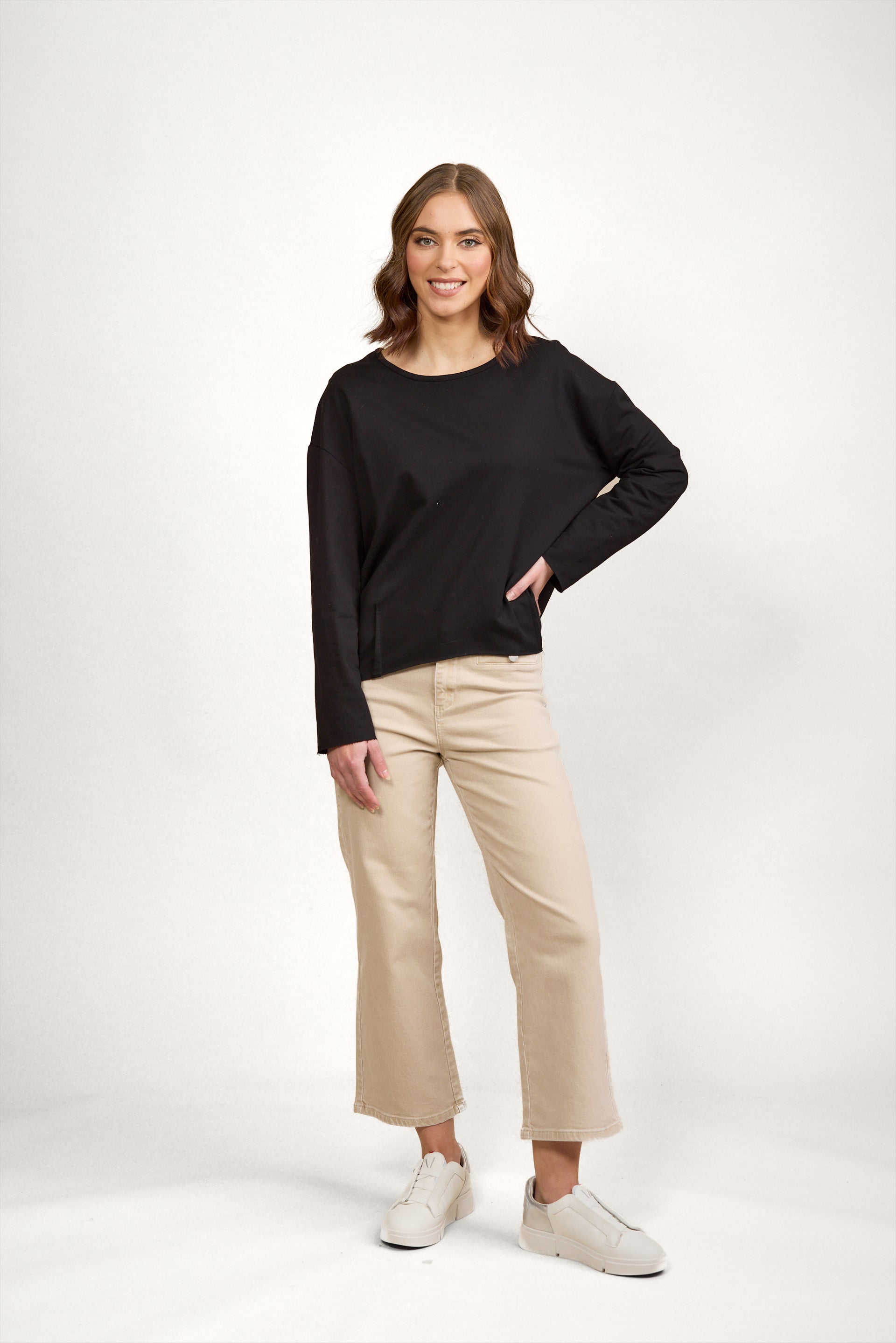 K3052 Harley Top - Black - Knewe Label