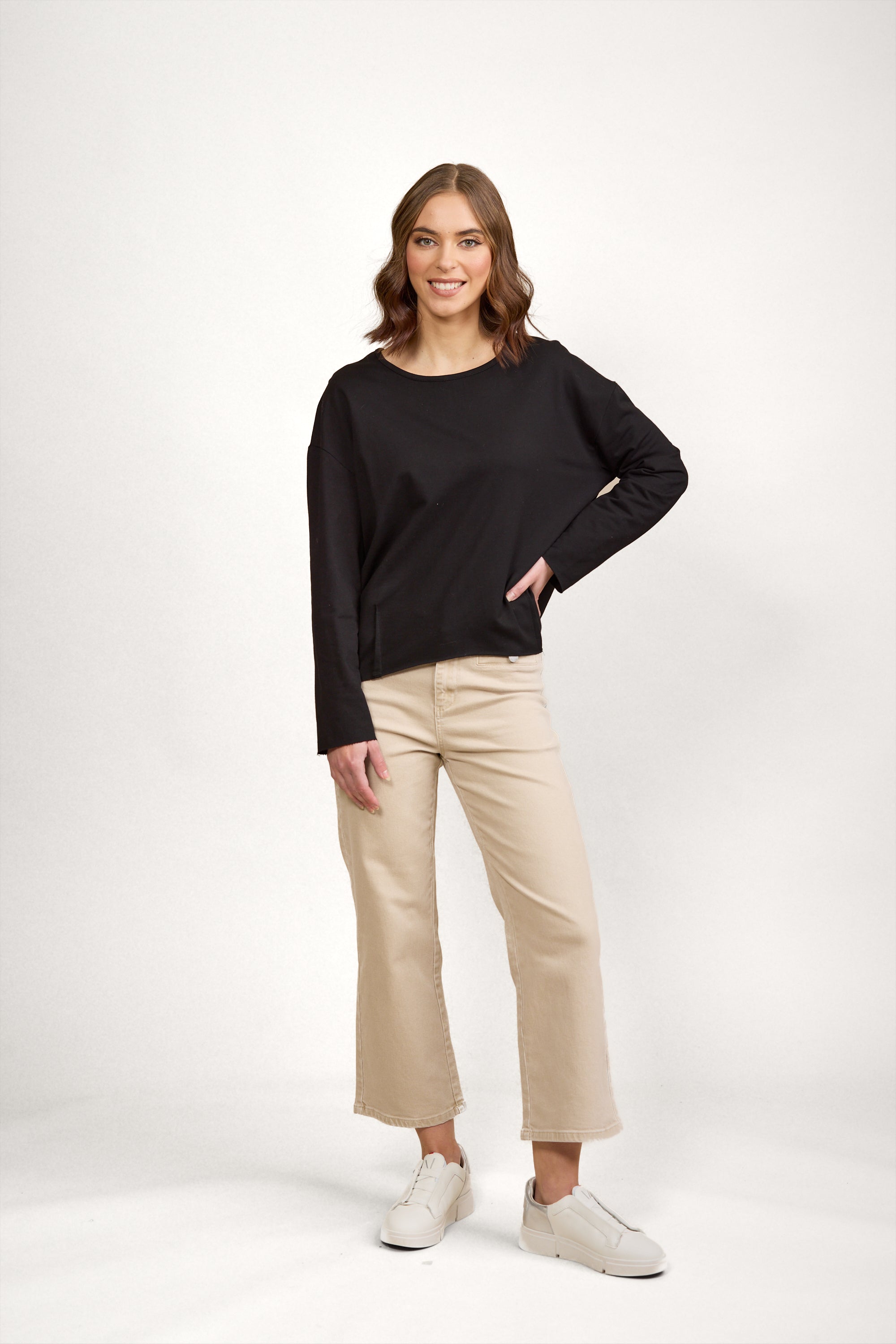 K3052 Harley Top - Black - Knewe Label