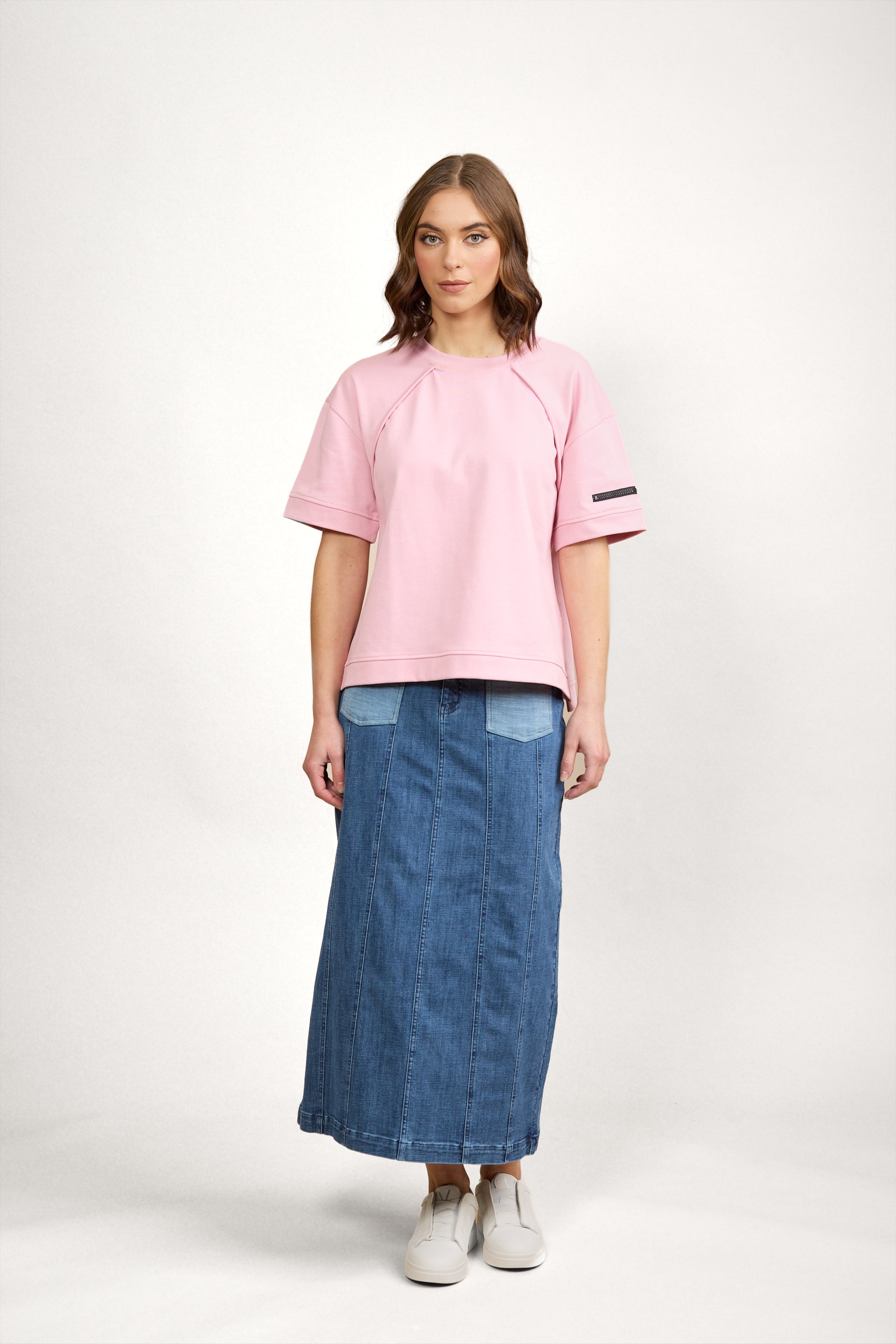K3056 Bolt Tee - Rose - Knewe Label