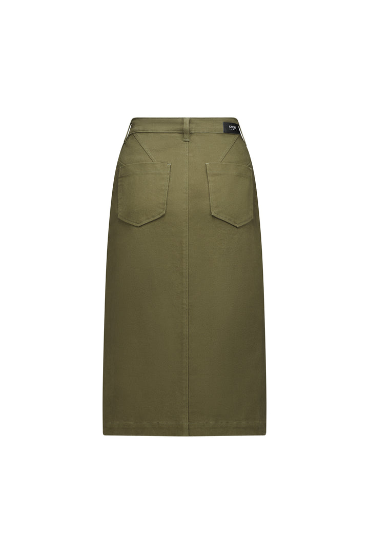 K4028 Khaki - Koa Skirt - Knewe Label