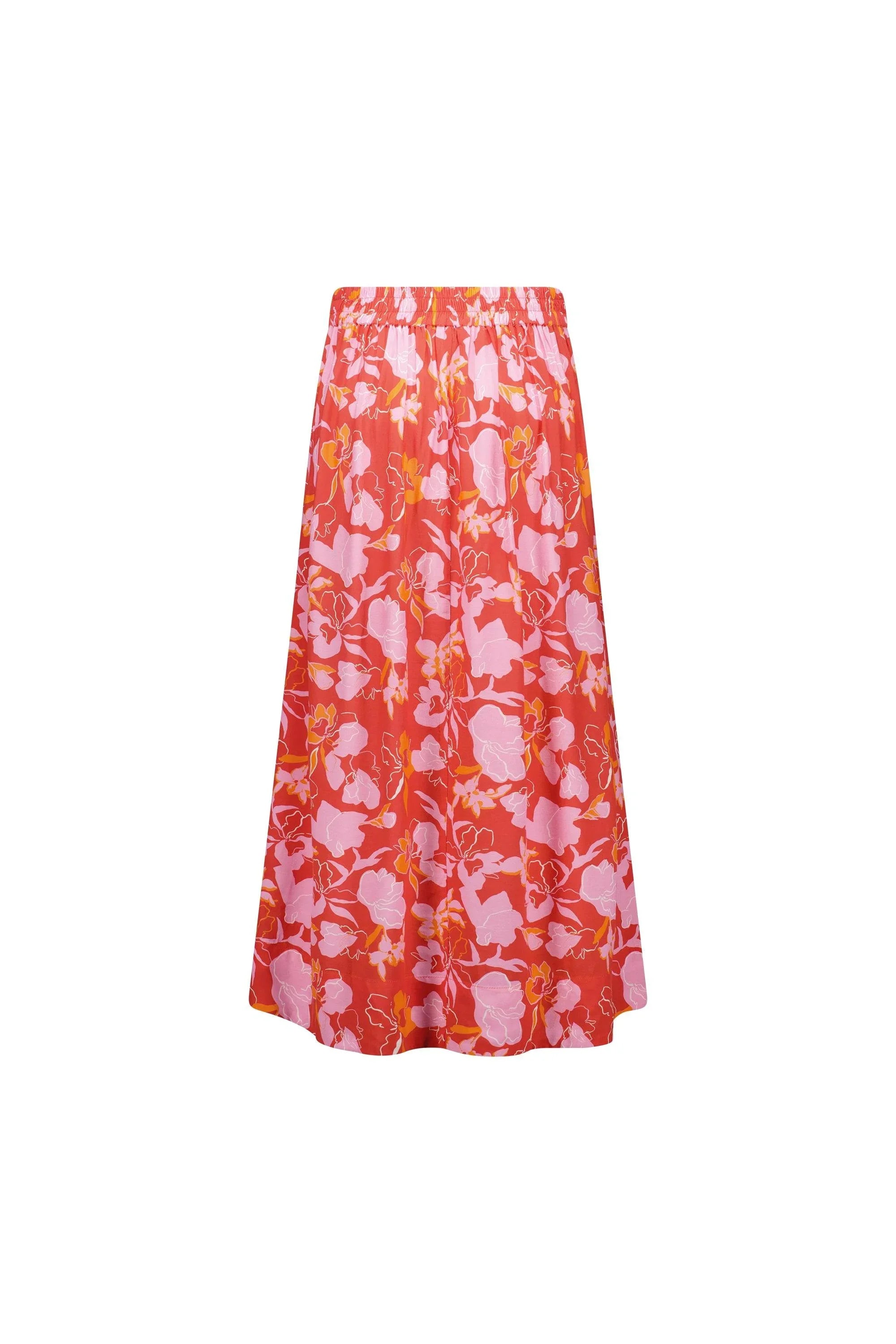 KNEWE Label women's K4031 Bliss Skirt in Gigi - close-up fabric detail