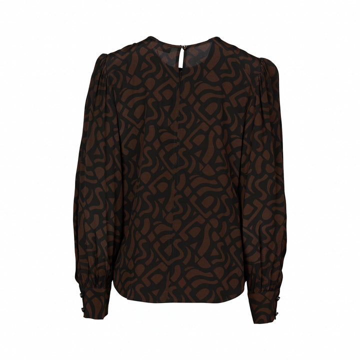 K5070 Lexie Top - Mocha - Knewe Label